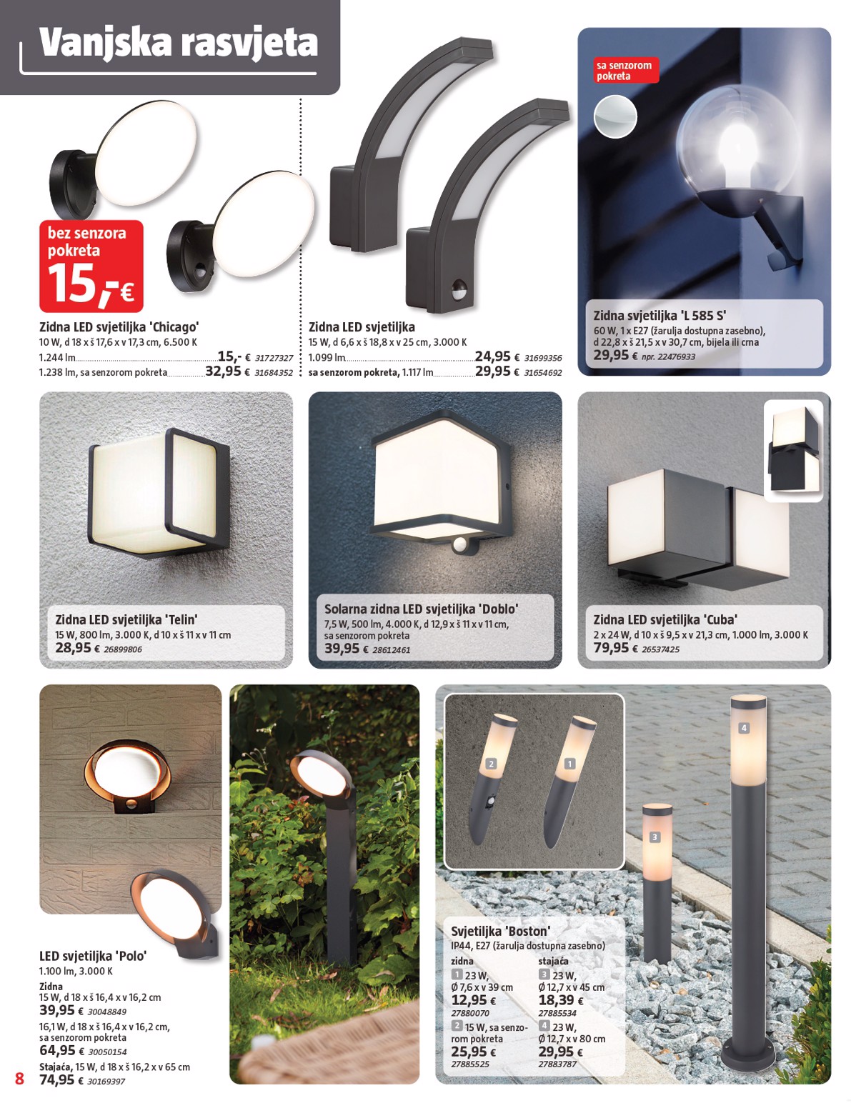 bauhaus - Prelistajte katalog BAUHAUS, vrijedi od 31.07. do 03.09. - page: 8 bauhaus - Prelistajte katalog BAUHAUS, vrijedi od 31.07. do 03.09. - page: 8