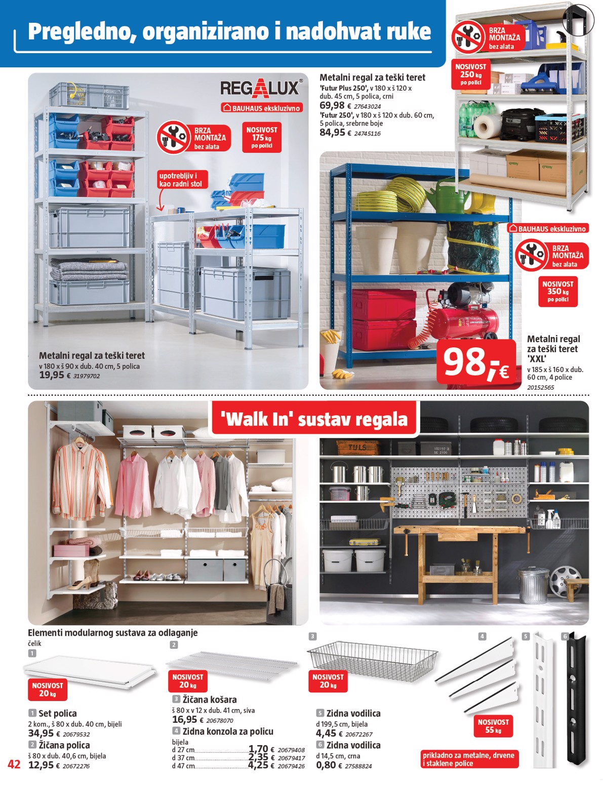 bauhaus - Prelistajte katalog BAUHAUS, vrijedi od 31.07. do 03.09. - page: 42 bauhaus - Prelistajte katalog BAUHAUS, vrijedi od 31.07. do 03.09. - page: 42