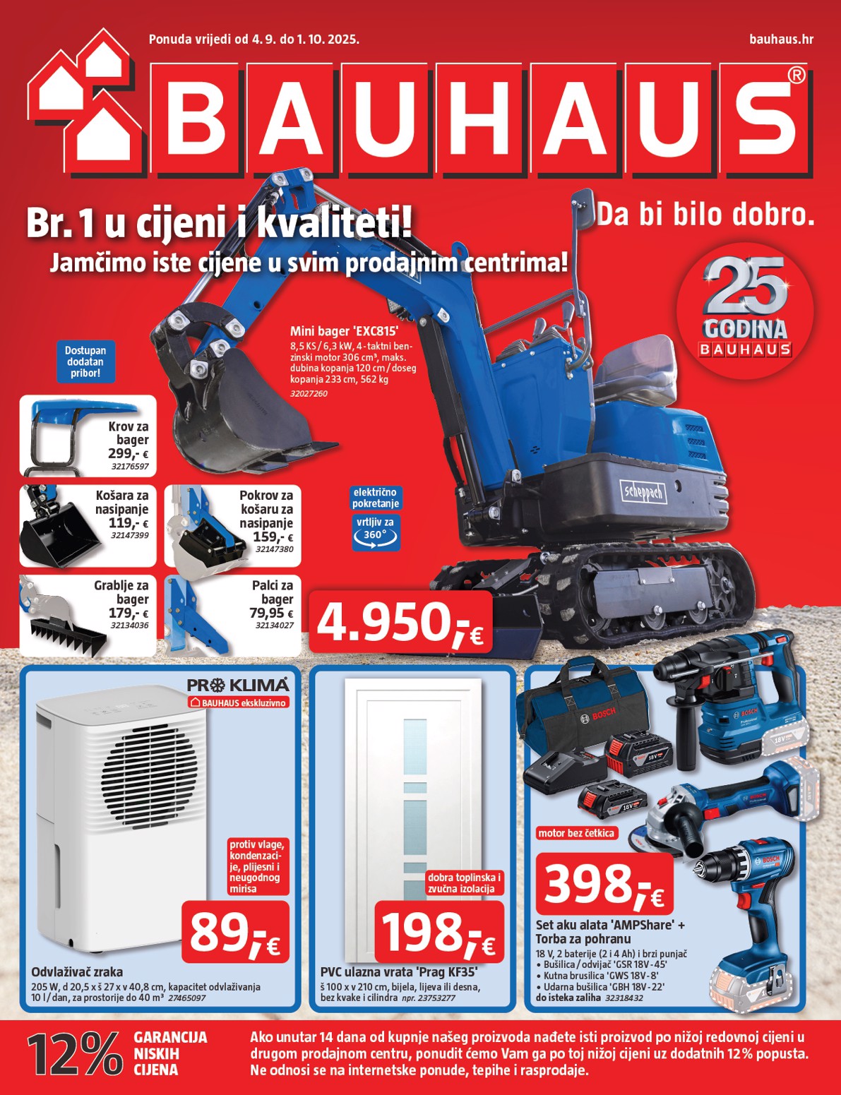 bauhaus - Prelistajte katalog BAUHAUS, vrijedi od 04.09. do 01.10. - page: 1