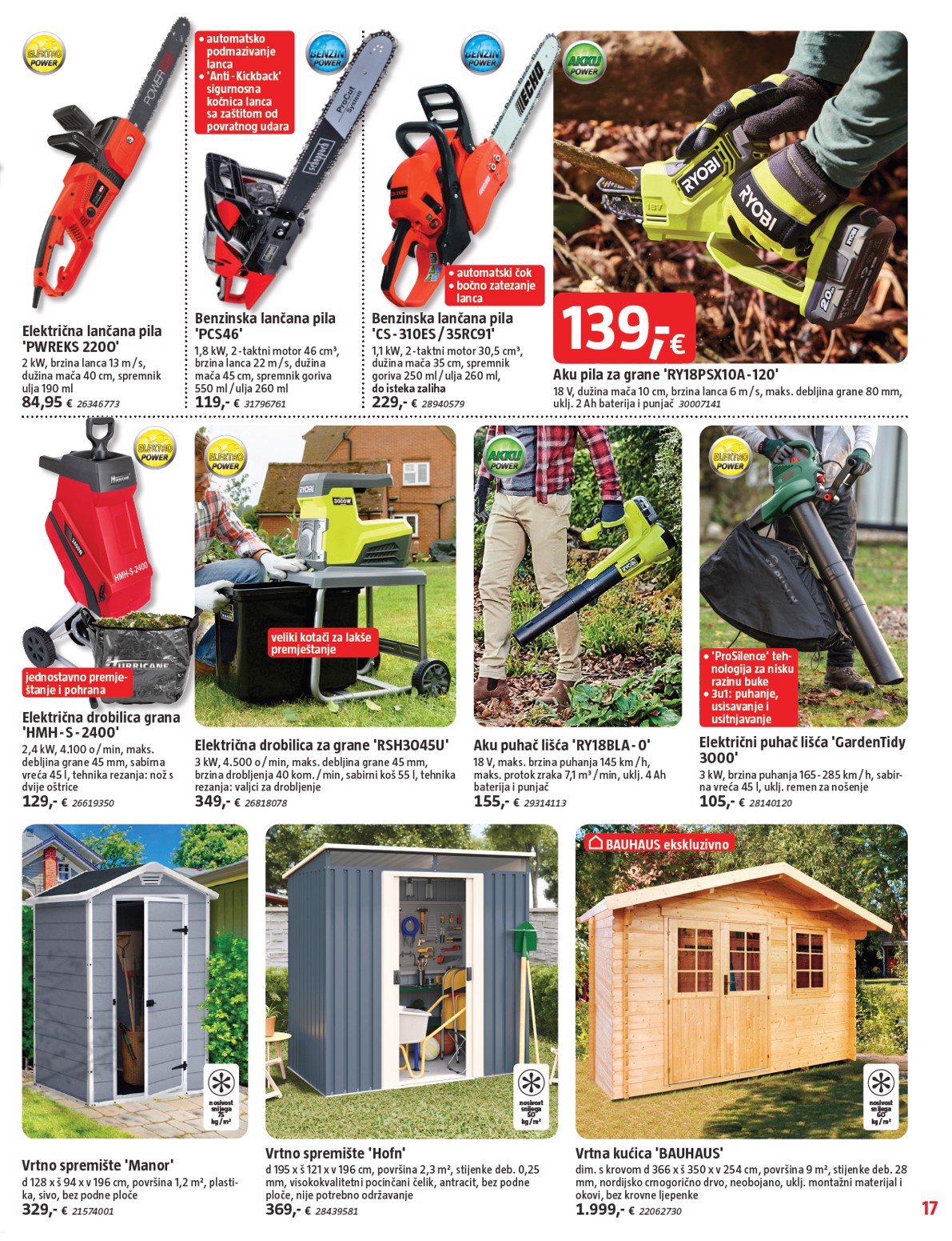 bauhaus - Prelistajte katalog BAUHAUS, vrijedi od 06.11. do 03.12. - page: 17