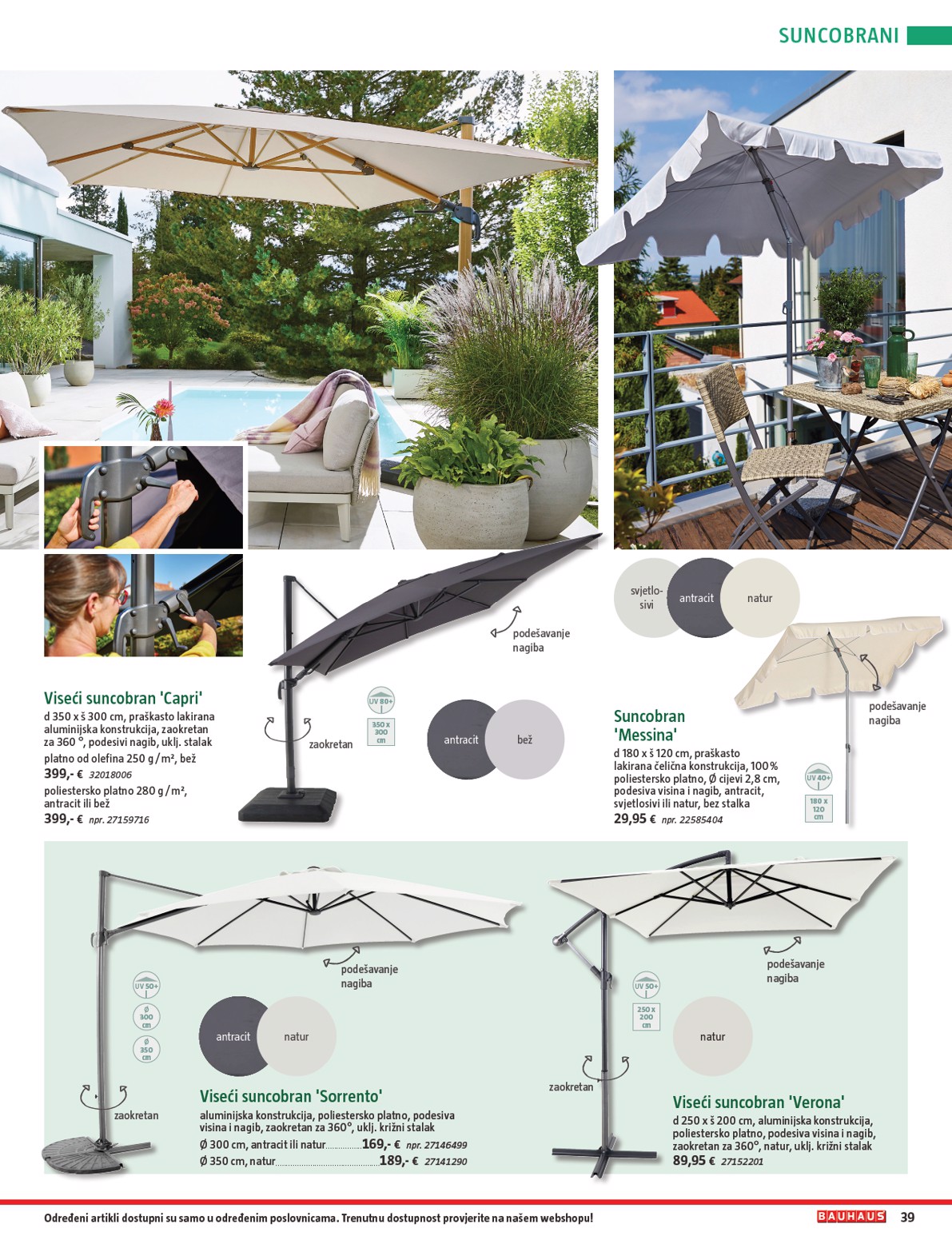 bauhaus - Prelistajte katalog BAUHAUS - Vrtni namještaj 2026, vrijedi od 26.03.2026 do 30.06.2026 - page: 39