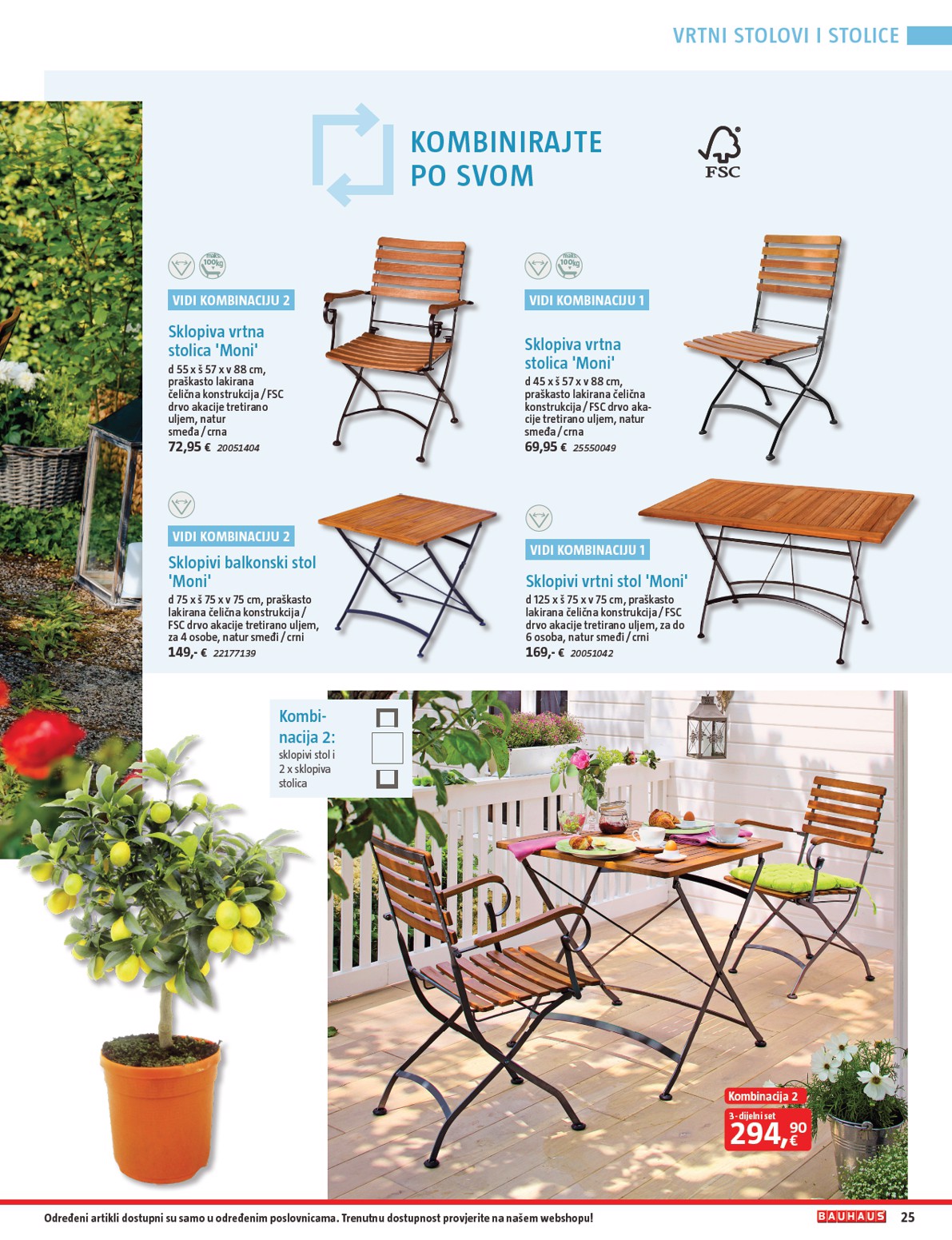 bauhaus - Prelistajte katalog BAUHAUS - Vrtni namještaj 2026, vrijedi od 26.03.2026 do 30.06.2026 - page: 25