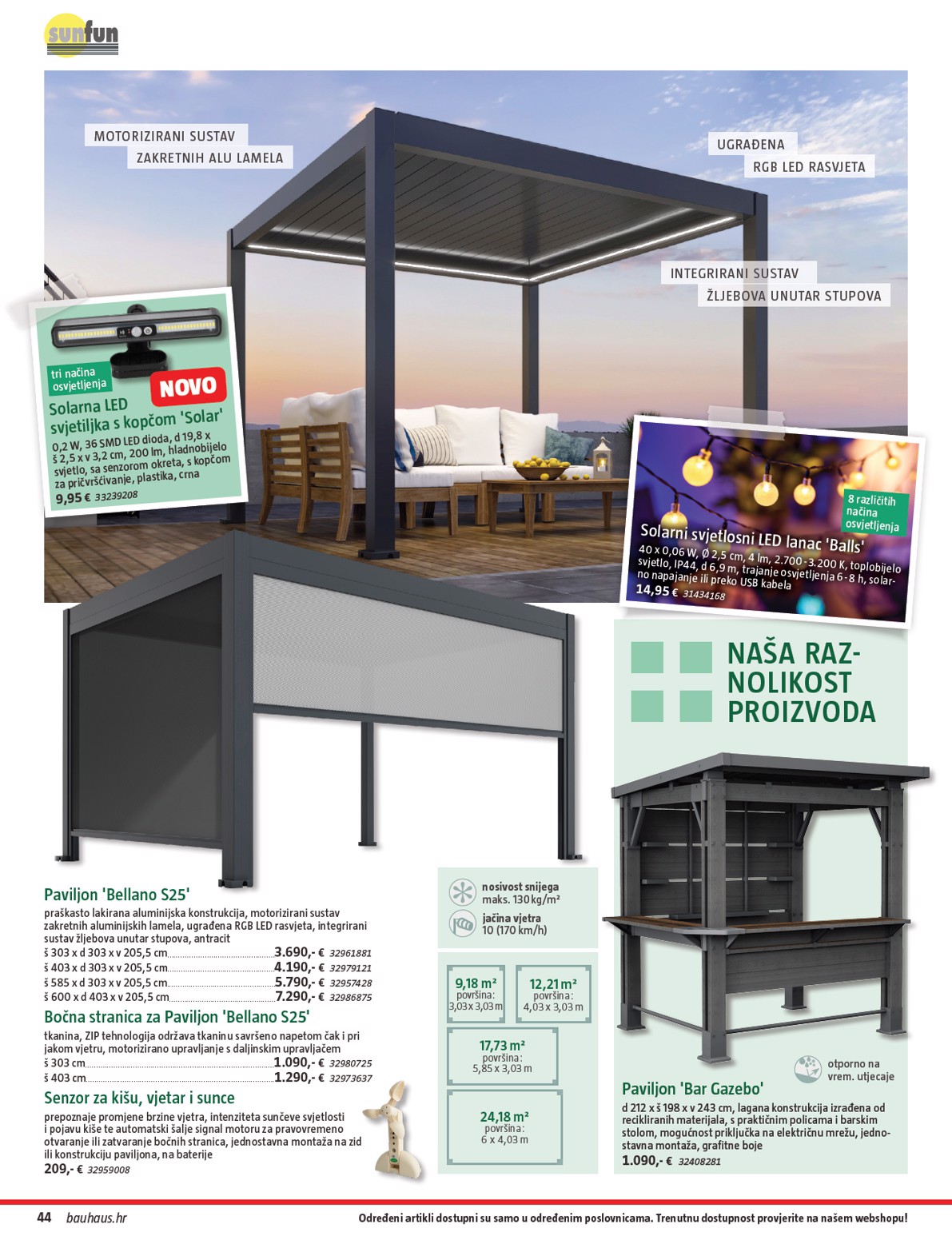 bauhaus - Prelistajte katalog BAUHAUS - Vrtni namještaj 2026, vrijedi od 26.03.2026 do 30.06.2026 - page: 44