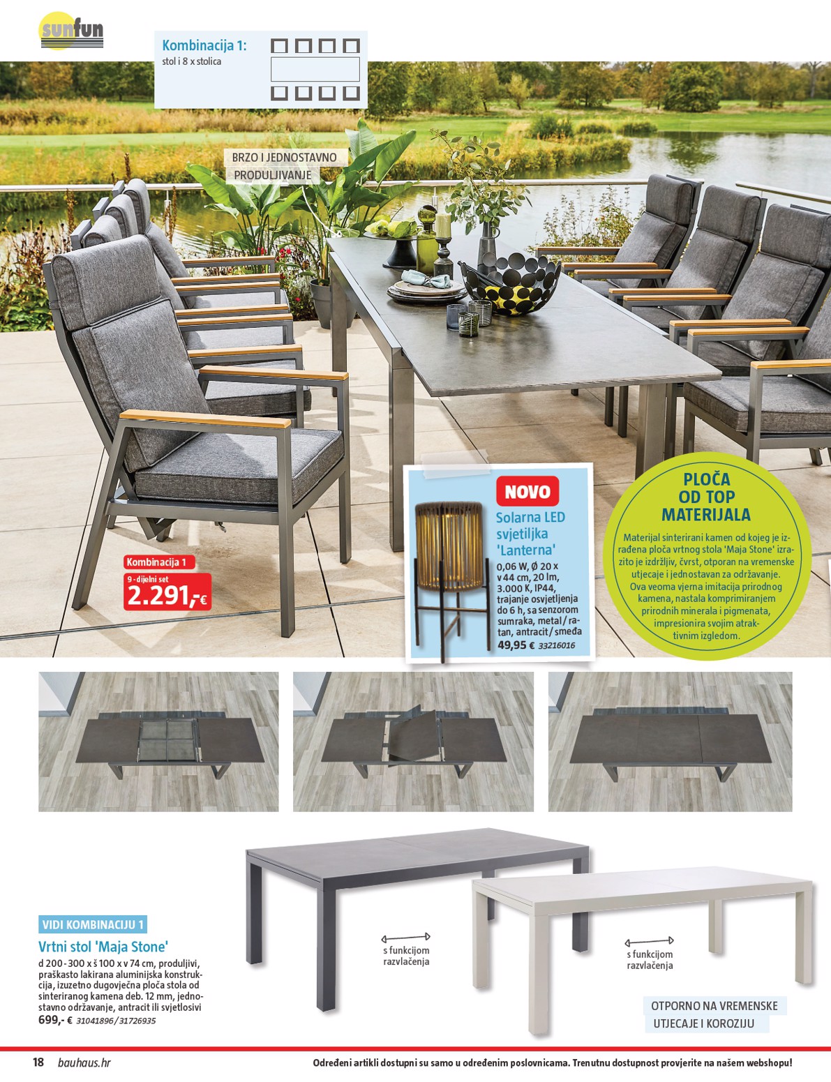 bauhaus - Prelistajte katalog BAUHAUS - Vrtni namještaj 2026, vrijedi od 26.03.2026 do 30.06.2026 - page: 18
