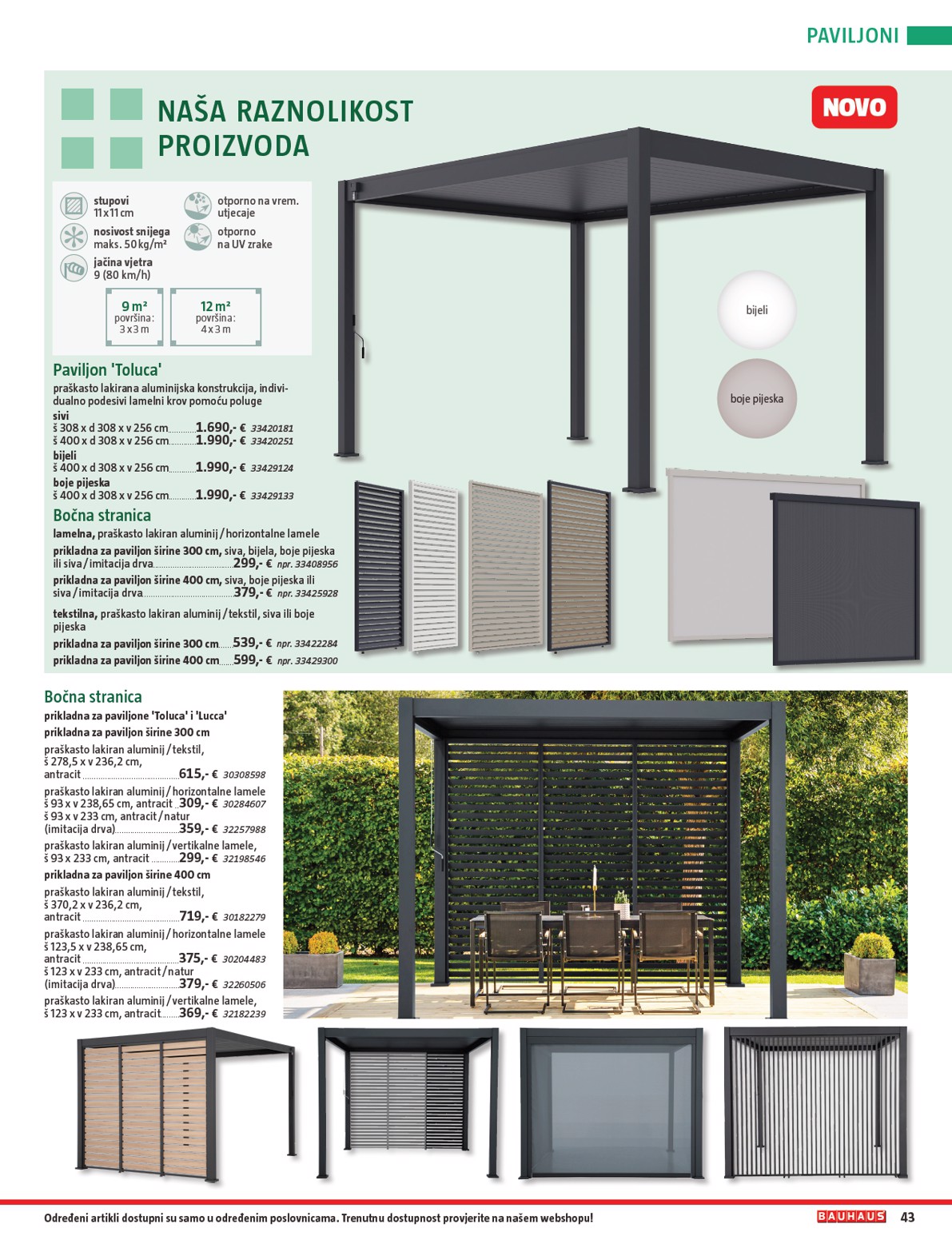 bauhaus - Prelistajte katalog BAUHAUS - Vrtni namještaj 2026, vrijedi od 26.03.2026 do 30.06.2026 - page: 43