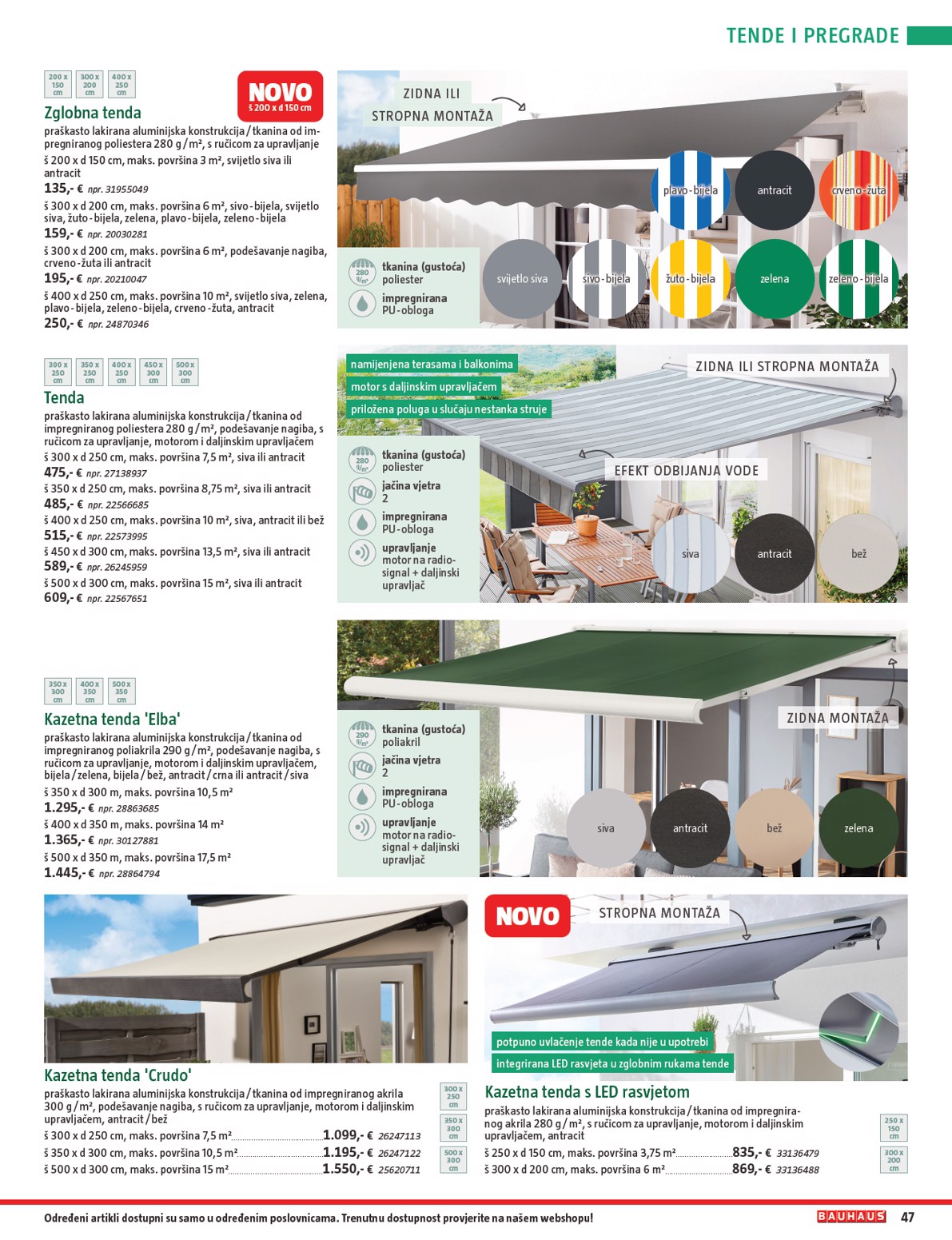 bauhaus - Prelistajte katalog BAUHAUS - Vrtni namještaj 2026, vrijedi od 26.03.2026 do 30.06.2026 - page: 47