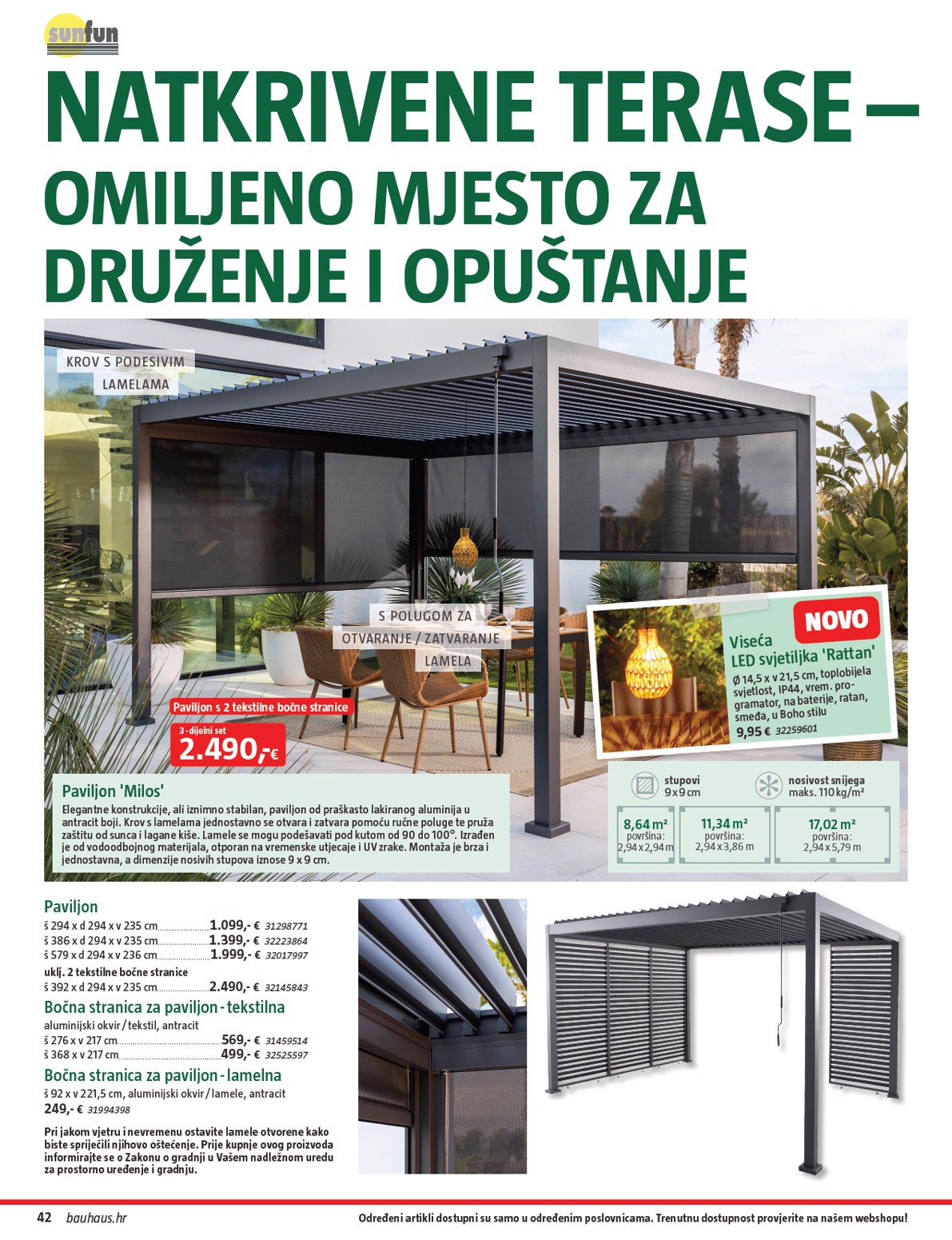 bauhaus - Prelistajte katalog BAUHAUS - Vrtni namještaj 2026, vrijedi od 26.03.2026 do 30.06.2026 - page: 42