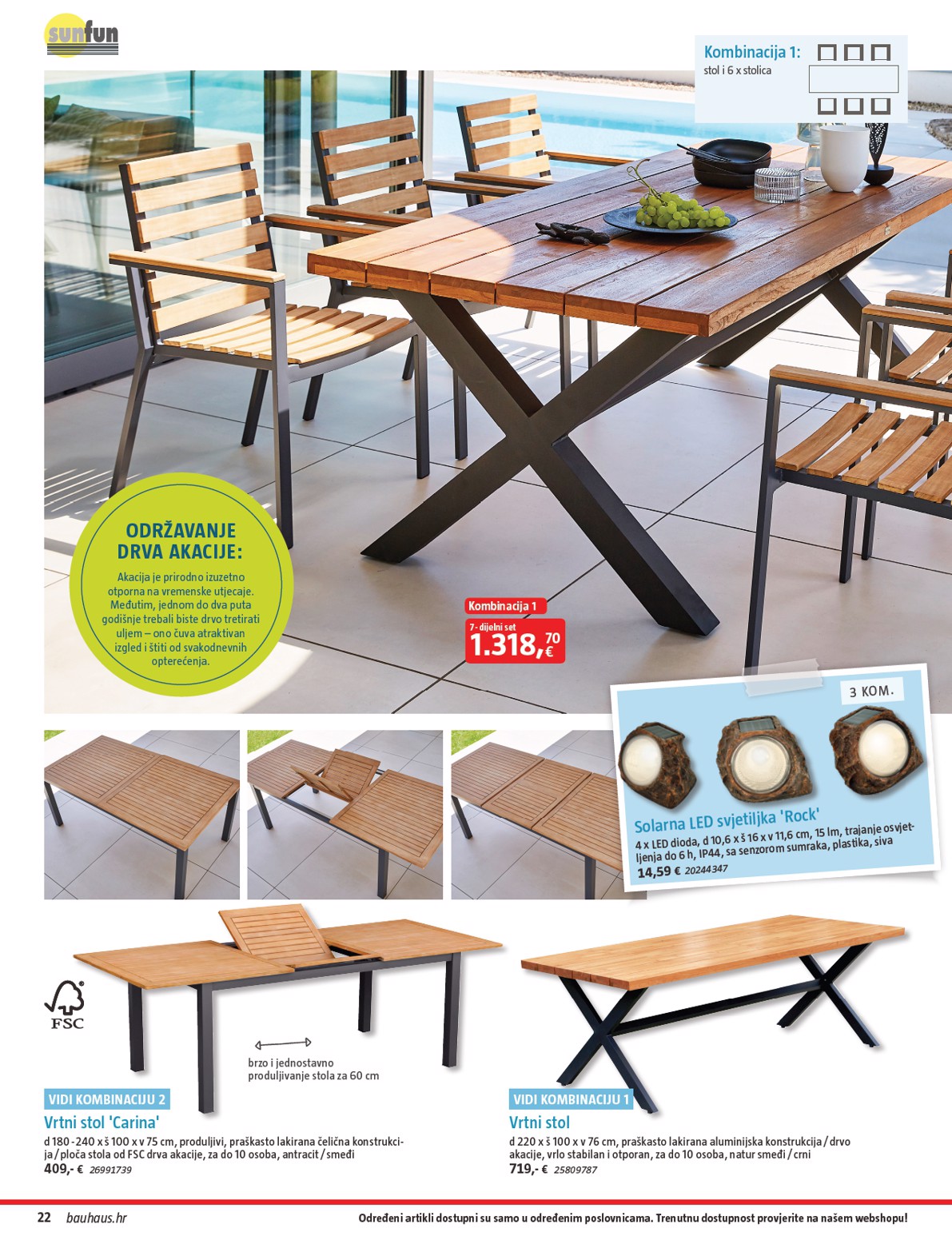 bauhaus - Prelistajte katalog BAUHAUS - Vrtni namještaj 2026, vrijedi od 26.03.2026 do 30.06.2026 - page: 22