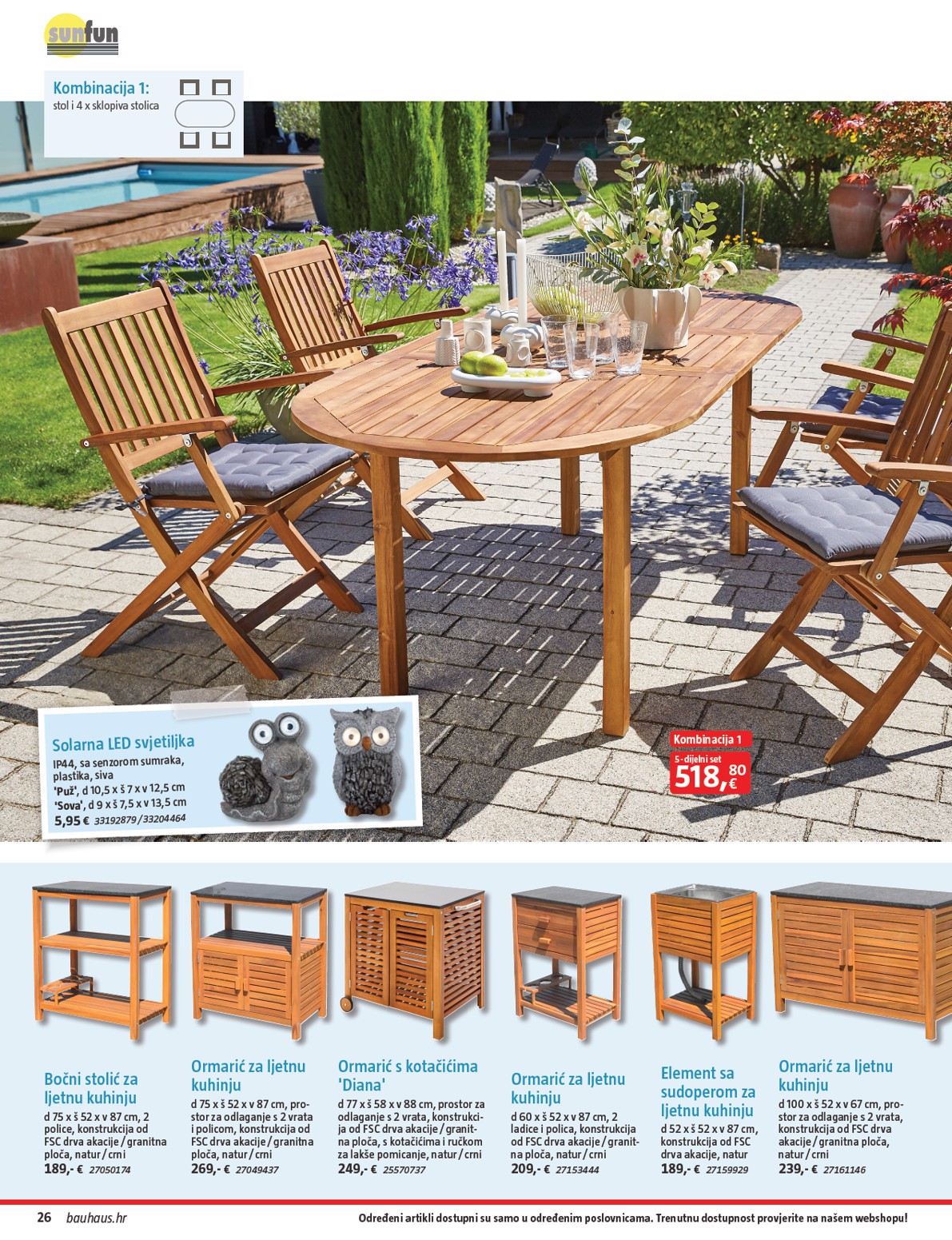 bauhaus - Prelistajte katalog BAUHAUS - Vrtni namještaj 2026, vrijedi od 26.03.2026 do 30.06.2026 - page: 26