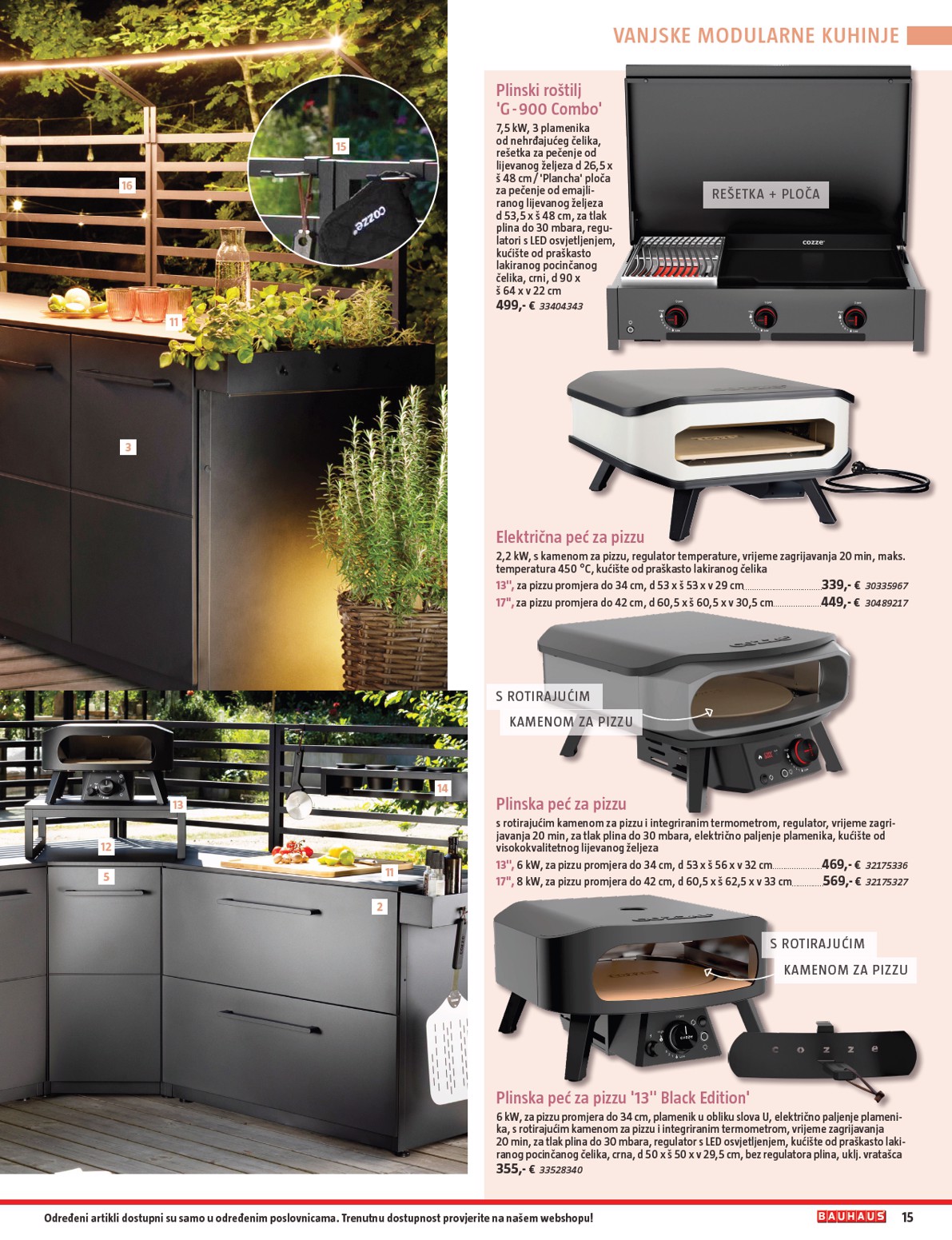 bauhaus - Prelistajte katalog BAUHAUS - Vrtni namještaj 2026, vrijedi od 26.03.2026 do 30.06.2026 - page: 15