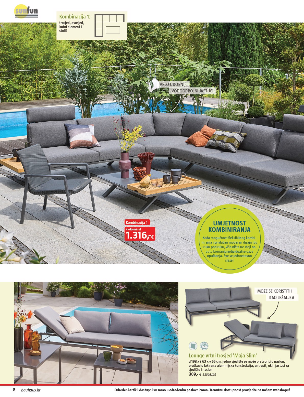 bauhaus - Prelistajte katalog BAUHAUS - Vrtni namještaj 2026, vrijedi od 26.03.2026 do 30.06.2026 - page: 8