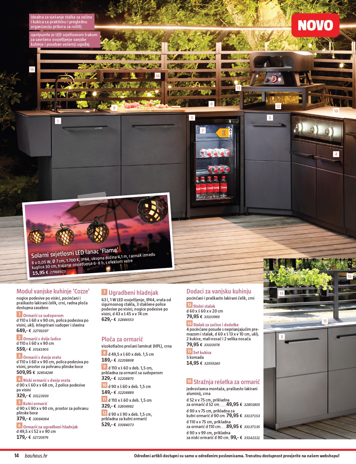 bauhaus - Prelistajte katalog BAUHAUS - Vrtni namještaj 2026, vrijedi od 26.03.2026 do 30.06.2026 - page: 14
