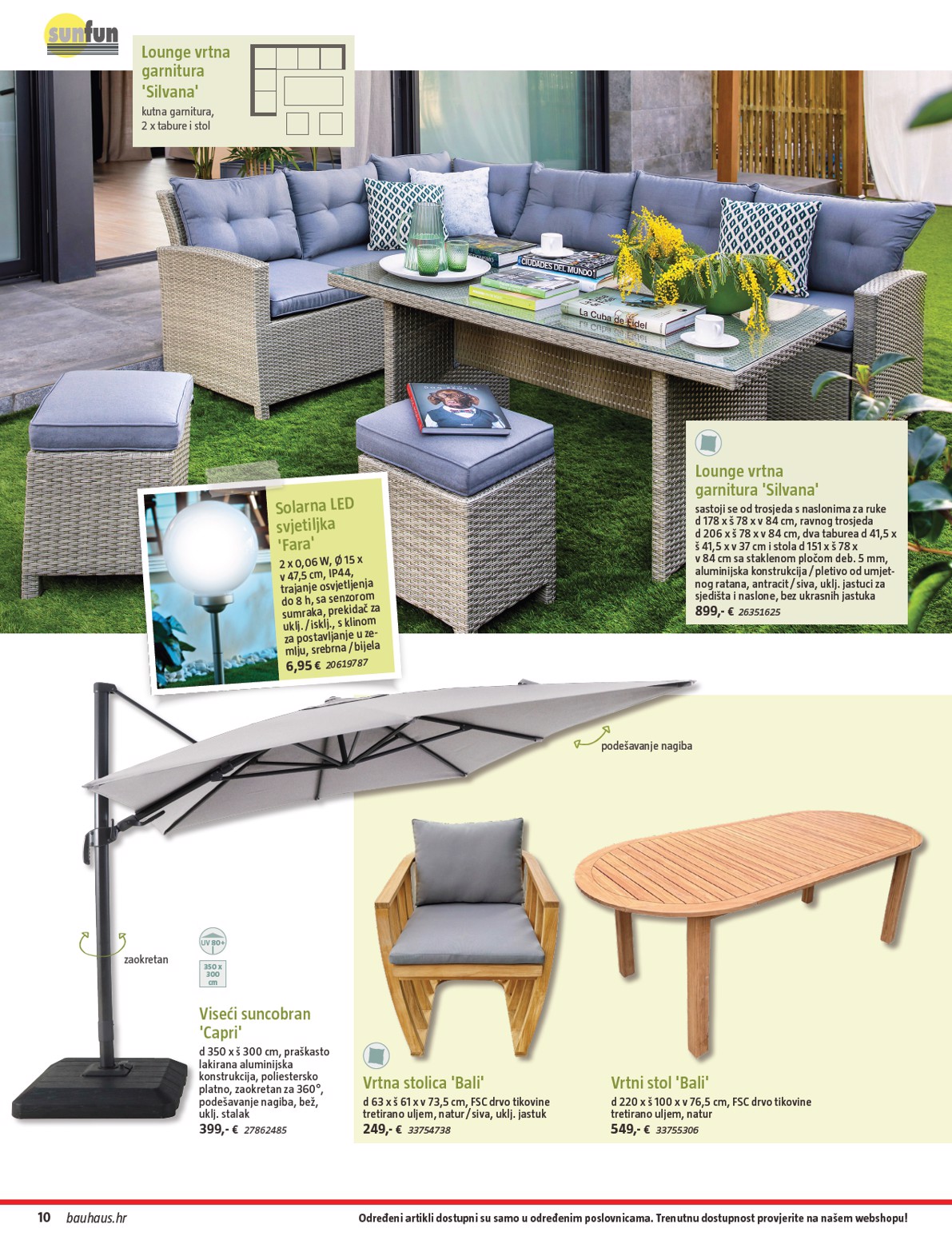 bauhaus - Prelistajte katalog BAUHAUS - Vrtni namještaj 2026, vrijedi od 26.03.2026 do 30.06.2026 - page: 10