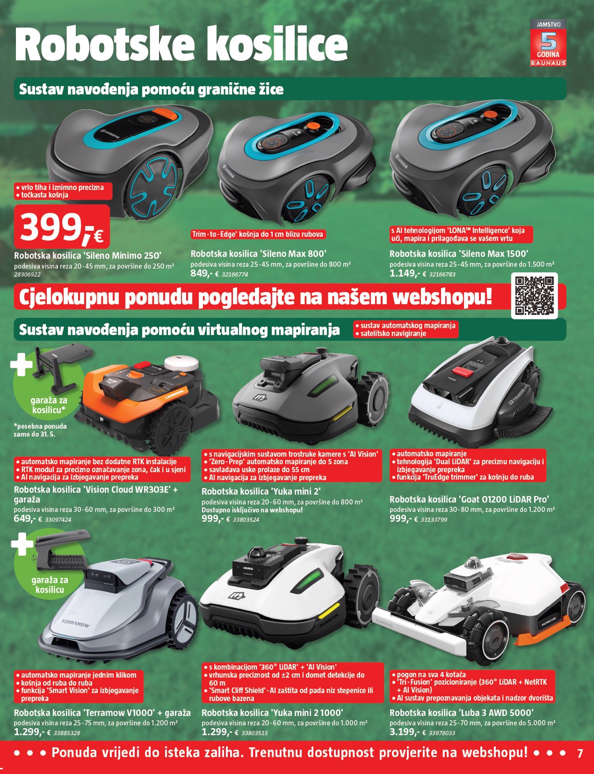 bauhaus - Aktualni BAUHAUS katalog vrijedi od srijede 15.04.2026 do utorka 28.04.2026 - page: 7