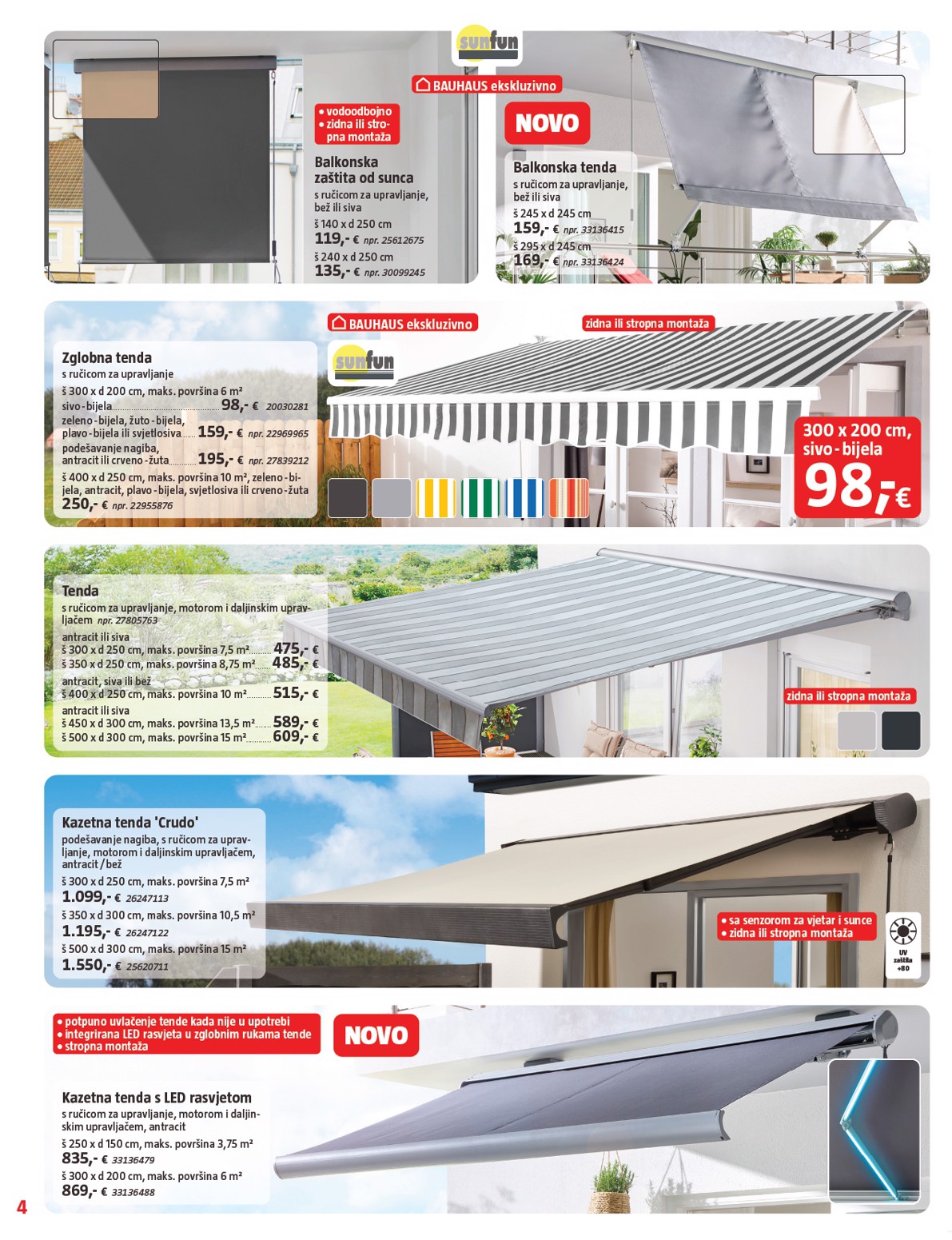 bauhaus - Aktualni BAUHAUS katalog vrijedi od srijede 15.04.2026 do utorka 28.04.2026 - page: 4
