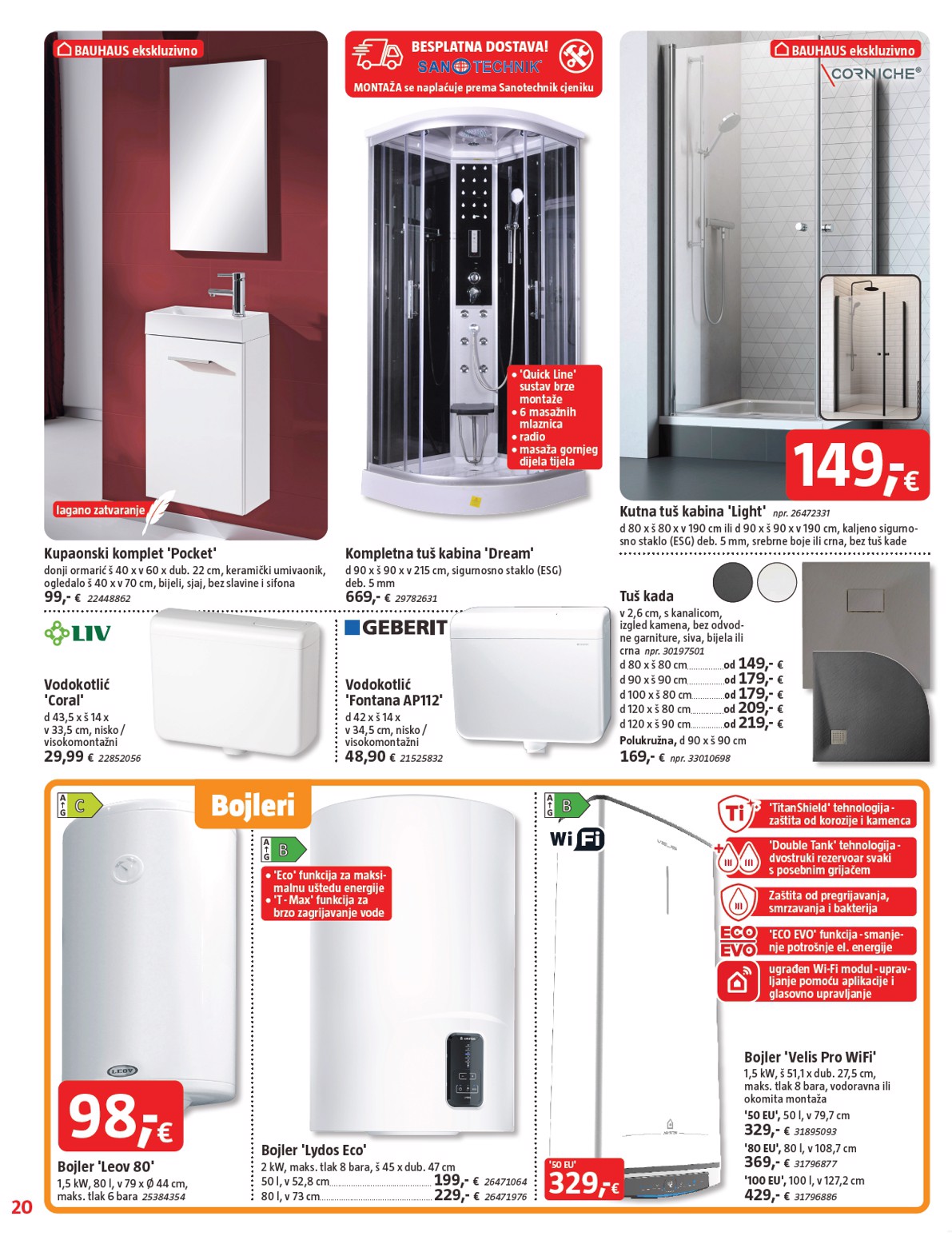 bauhaus - Aktualni BAUHAUS katalog vrijedi od srijede 15.04.2026 do utorka 28.04.2026 - page: 20