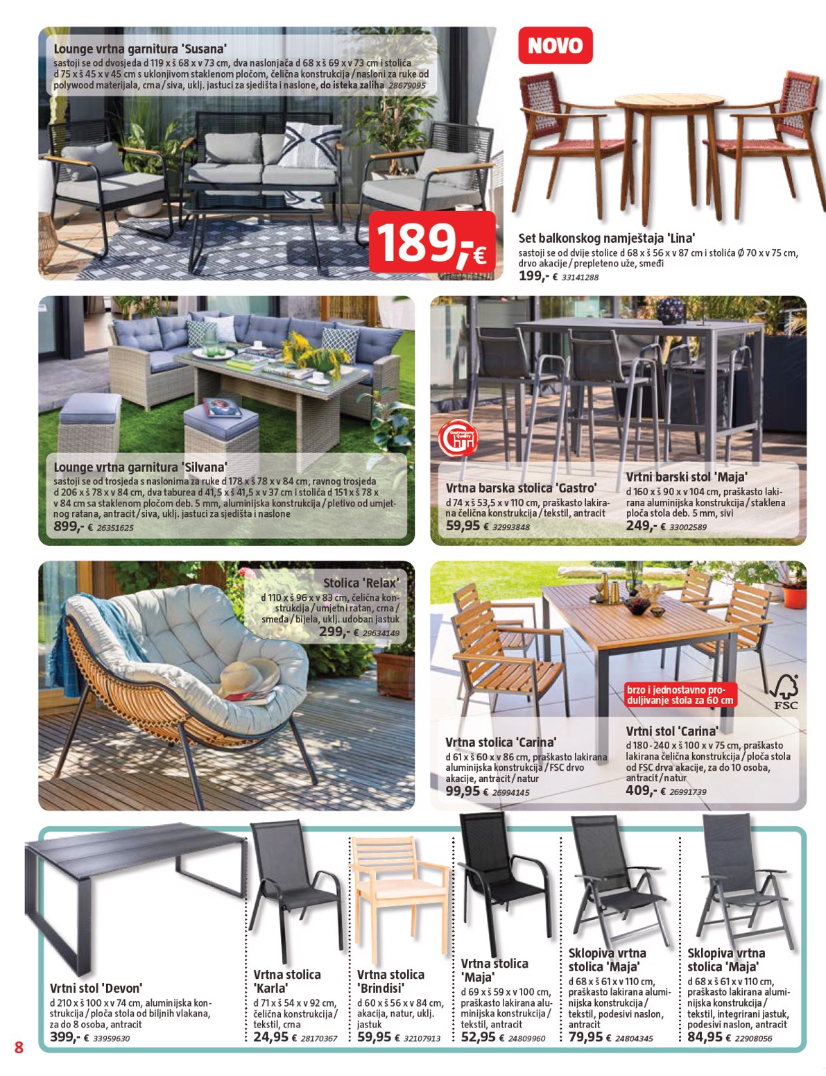 bauhaus - Aktualni BAUHAUS katalog vrijedi od srijede 29.04.2026 do utorka 19.05.2026 - page: 8