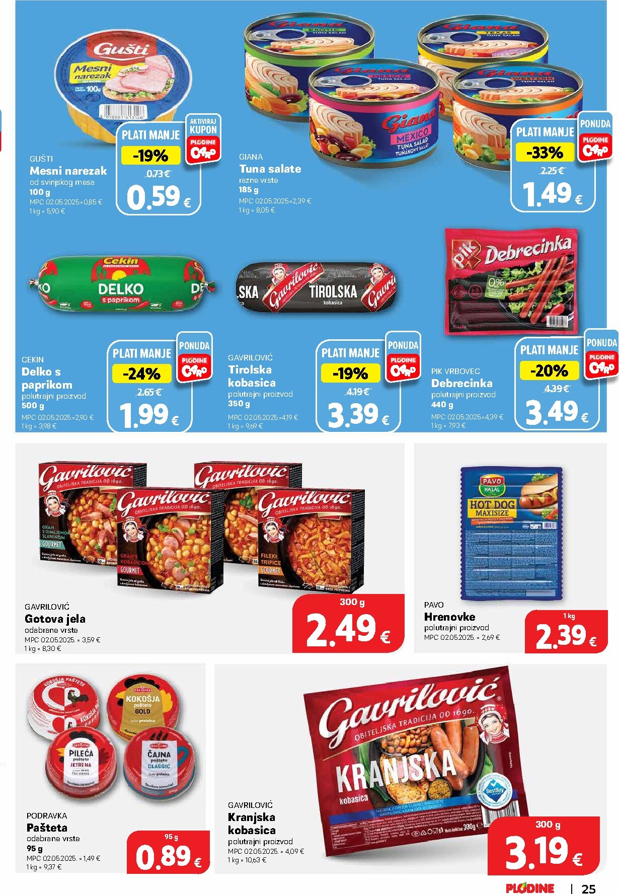 plodine - Novi Plodine katalog od srijede, 27.05.2026 do utorka, 02.06.2026 - page: 25
