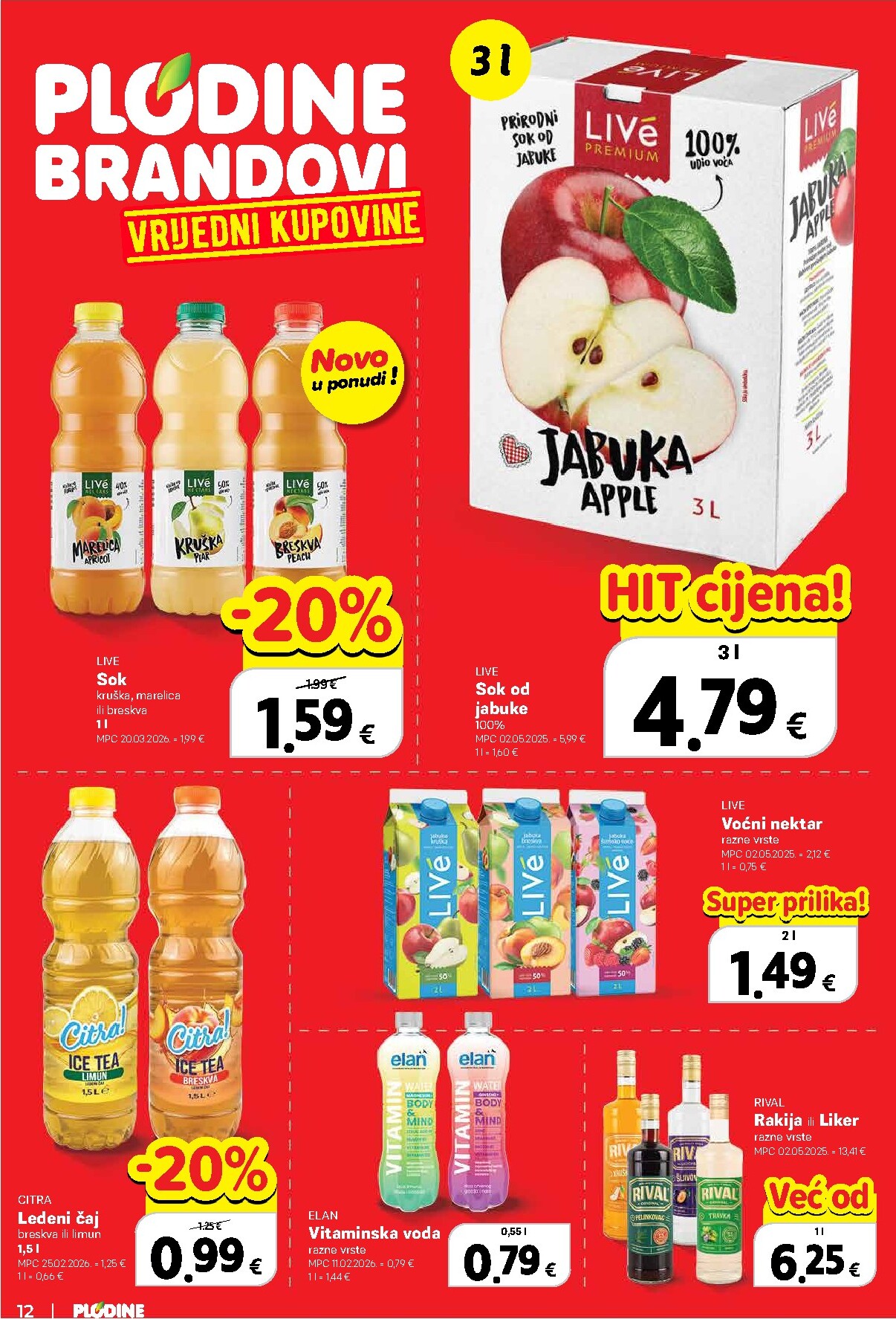 plodine - Novi Plodine katalog od srijede, 27.05.2026 do utorka, 02.06.2026 - page: 12