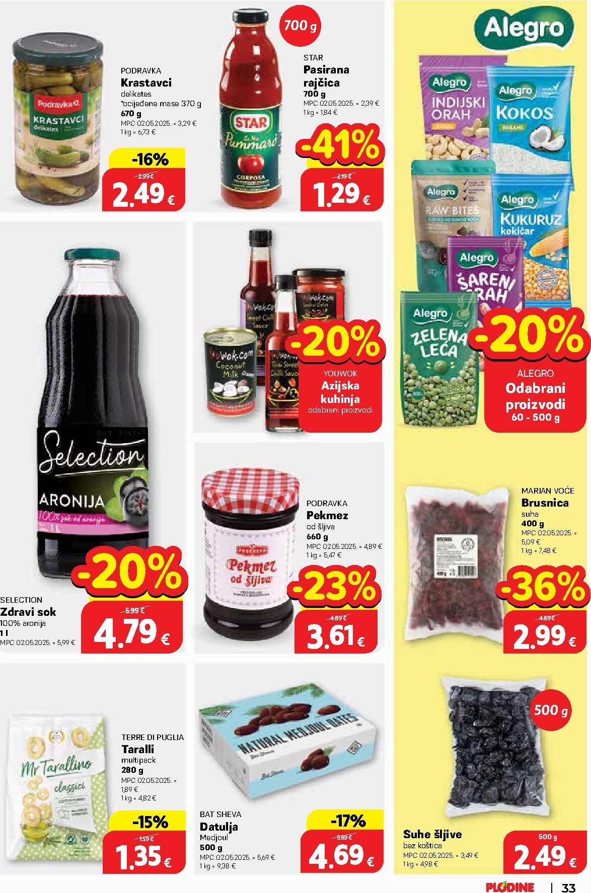 plodine - Novi Plodine katalog od srijede, 03.06.2026 do utorka, 09.06.2026 - page: 33