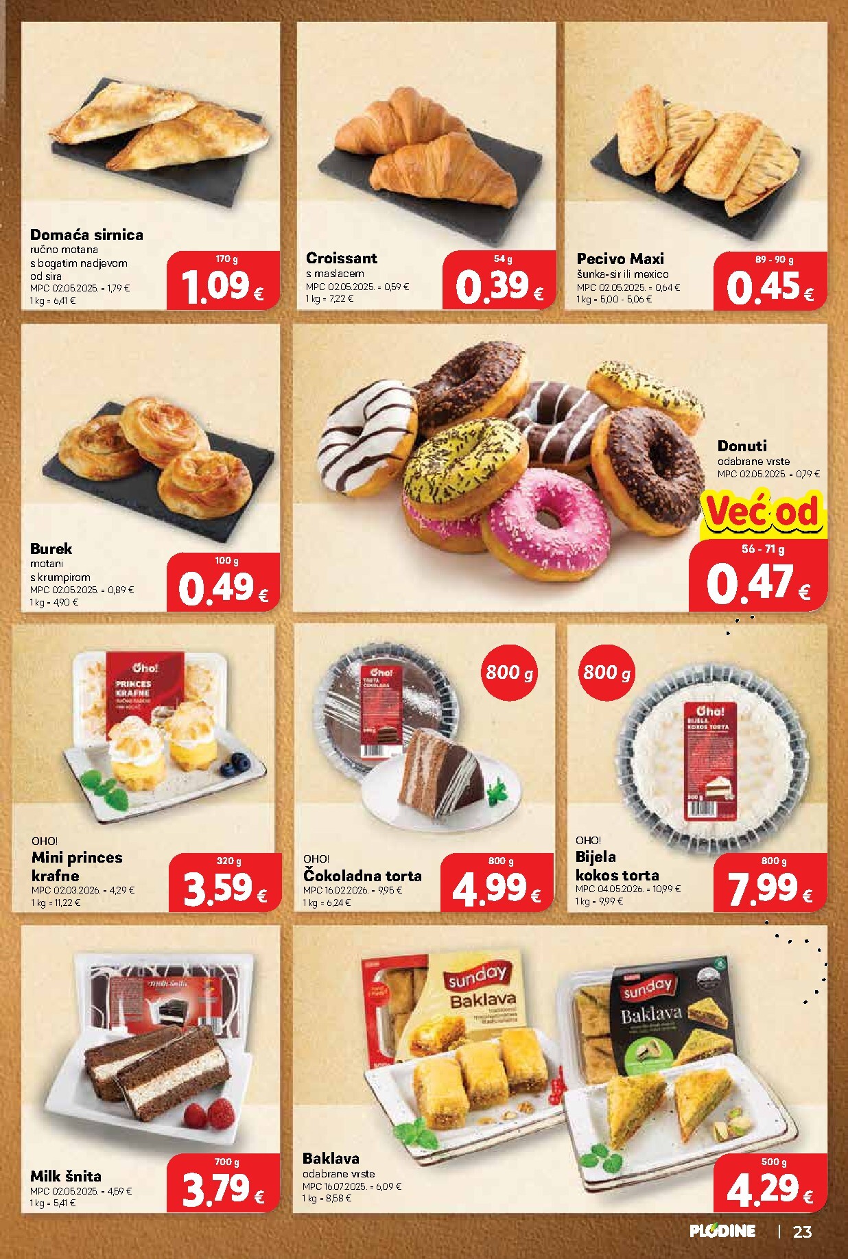 plodine - Novi Plodine katalog od srijede, 03.06.2026 do utorka, 09.06.2026 - page: 23