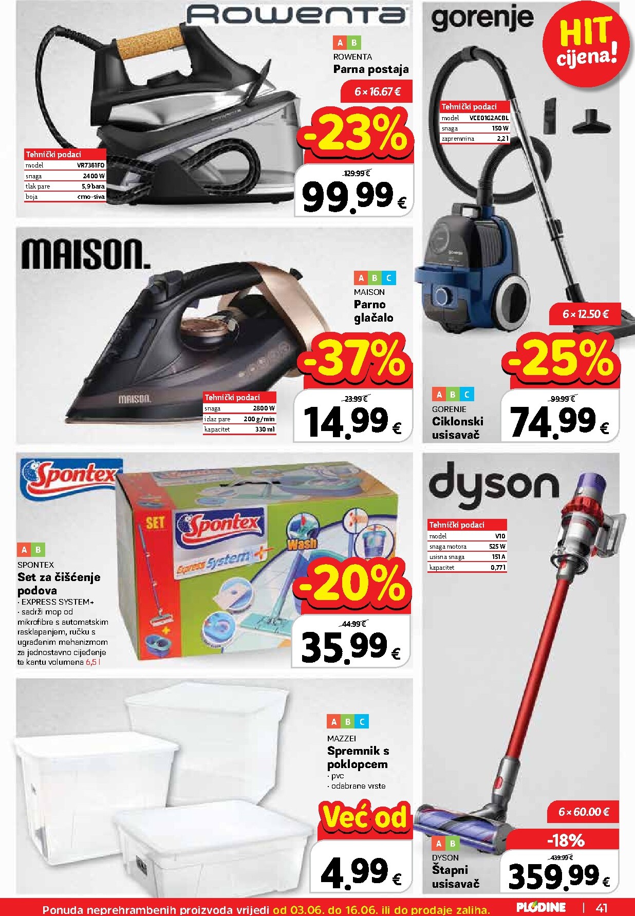 plodine - Aktualni katalog Plodine od srijede, 03.06.2026 do utorka, 09.06.2026 - page: 41