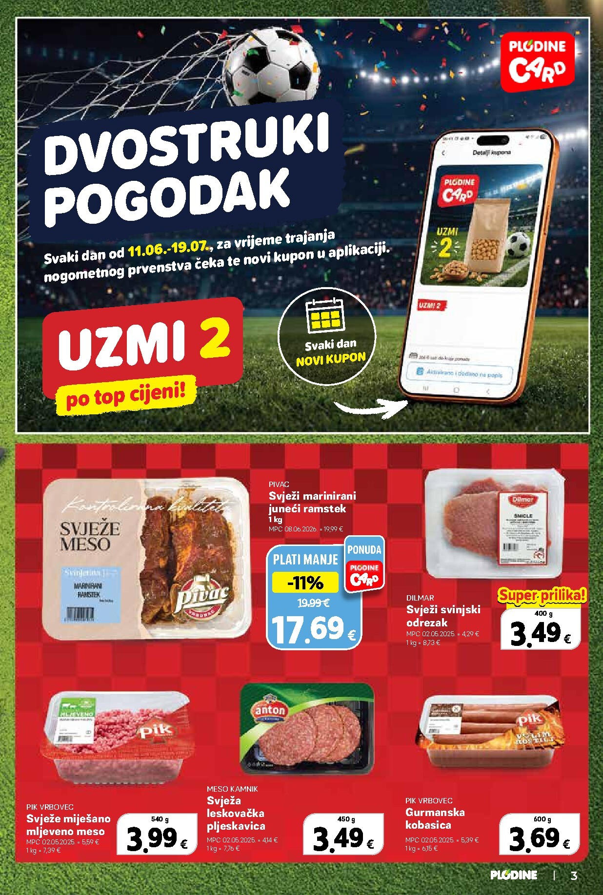 plodine - Aktualni katalog Plodine od srijede, 10.06.2026 do utorka, 16.06.2026 - page: 3