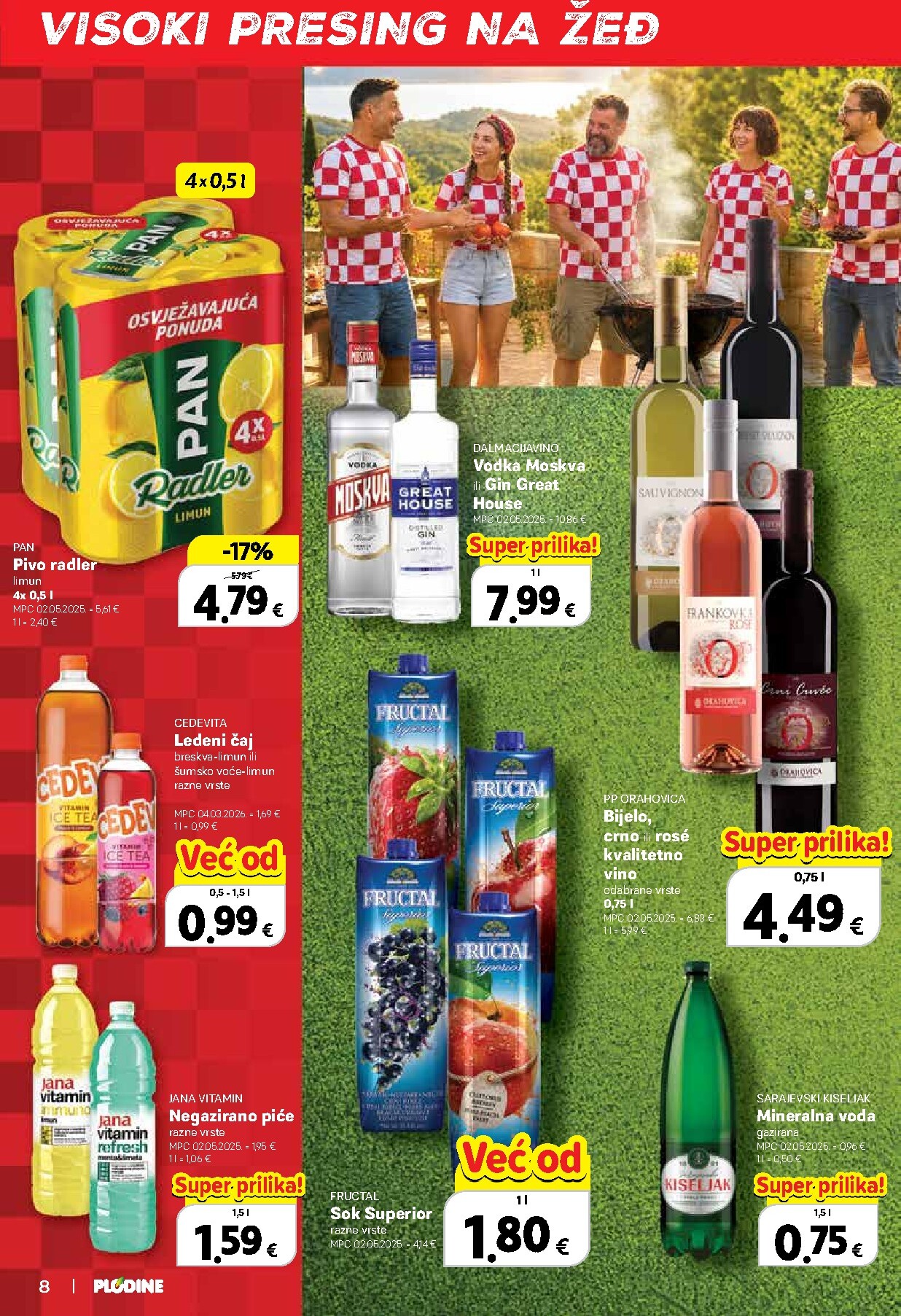 plodine - Aktualni katalog Plodine od srijede, 10.06.2026 do utorka, 16.06.2026 - page: 8