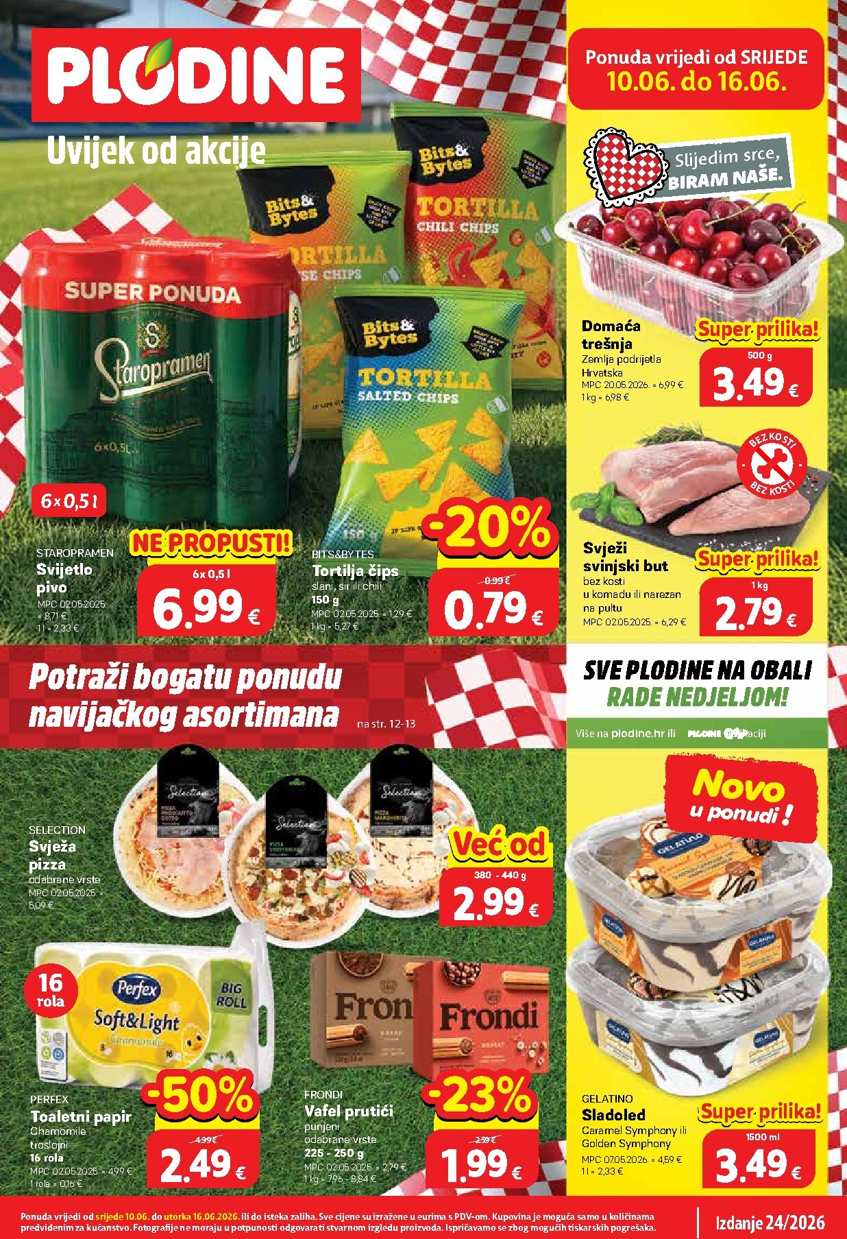plodine - Aktualni katalog Plodine od srijede, 10.06.2026 do utorka, 16.06.2026