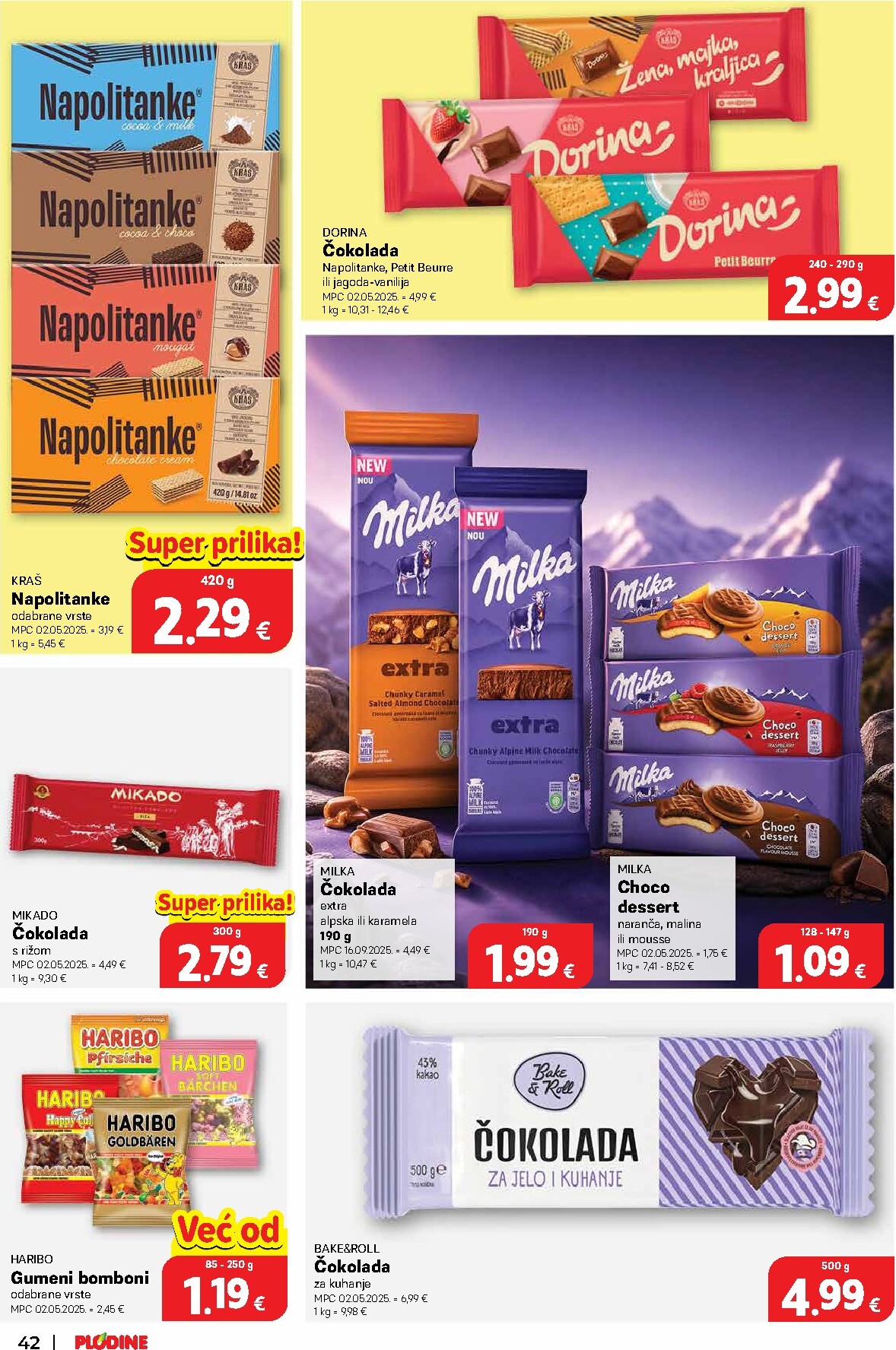plodine - Novi Plodine - Otvorenje Knin katalog od četvrtka, 18.06.2026 do utorka, 23.06.2026 - page: 42