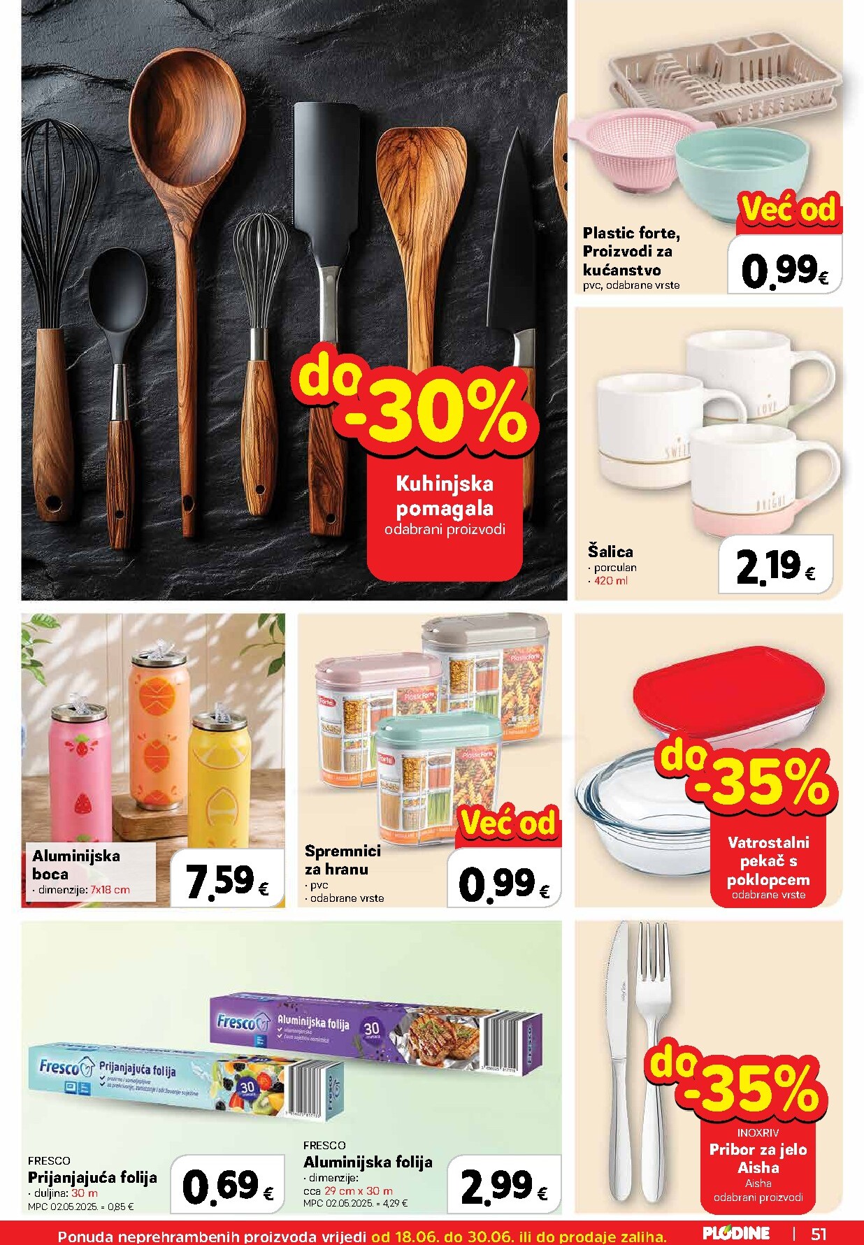 plodine - Novi Plodine - Otvorenje Knin katalog od četvrtka, 18.06.2026 do utorka, 23.06.2026 - page: 51