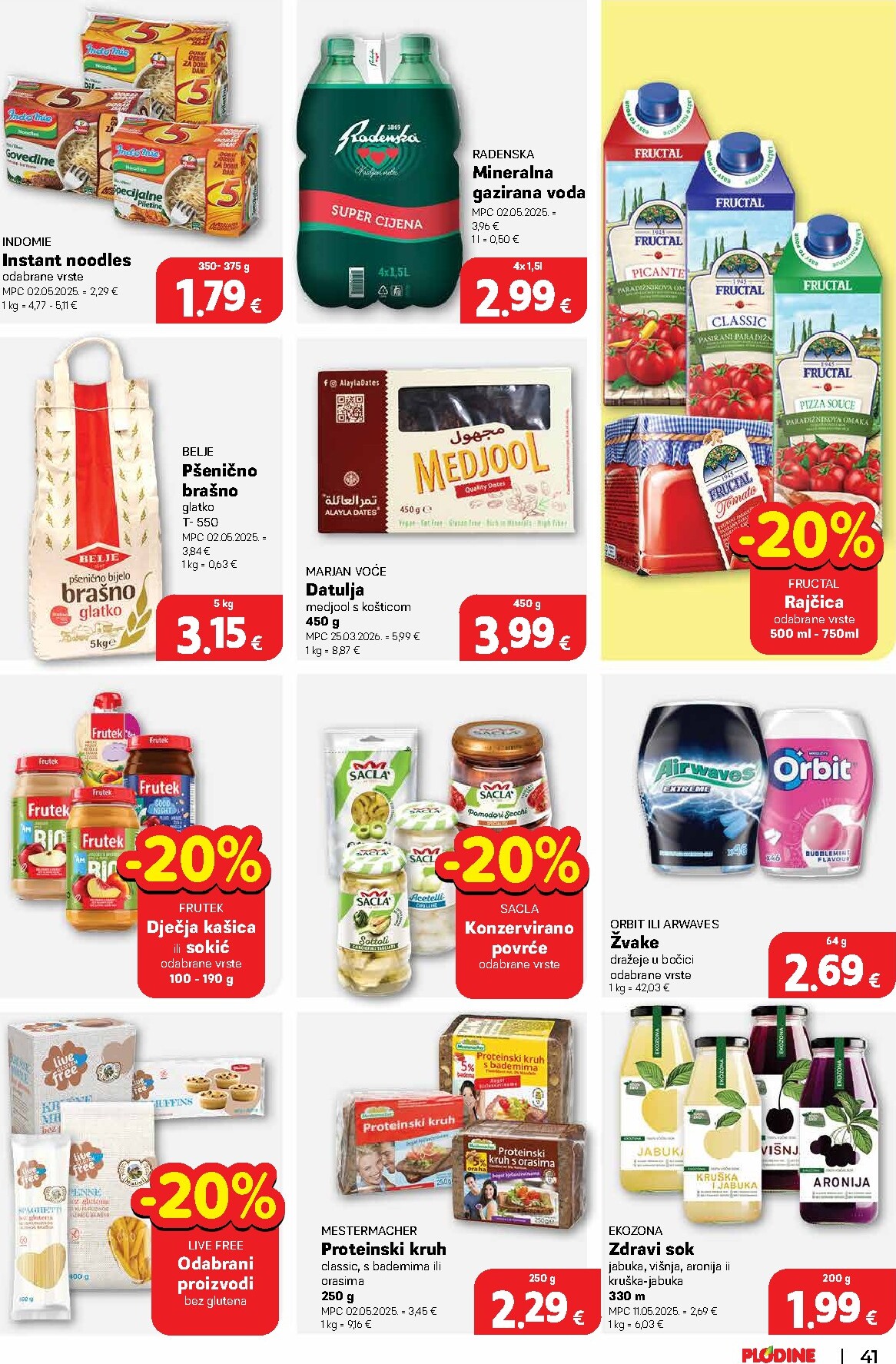 plodine - Novi Plodine - Otvorenje Knin katalog od četvrtka, 18.06.2026 do utorka, 23.06.2026 - page: 41