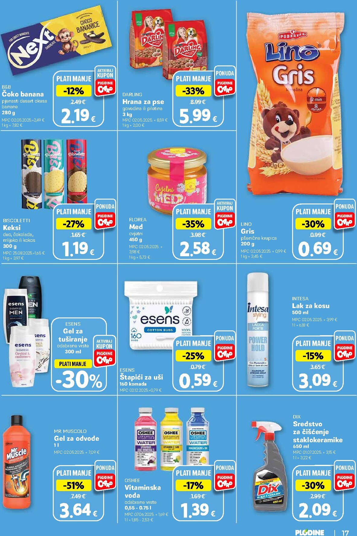plodine - Aktualni katalog Plodine od srijede, 17.06.2026 do utorka, 23.06.2026 - page: 17