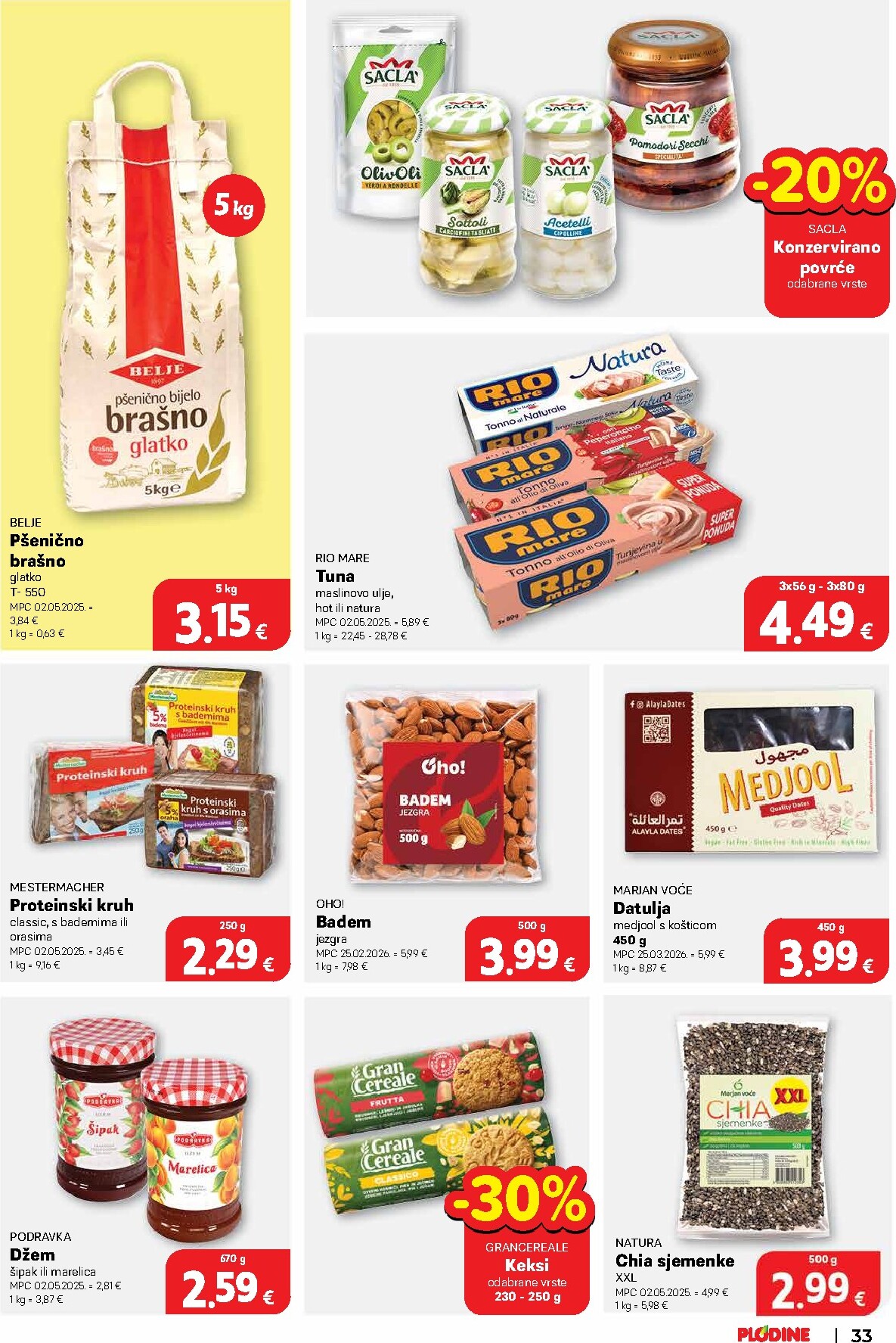 plodine - Aktualni katalog Plodine od srijede, 17.06.2026 do utorka, 23.06.2026 - page: 33