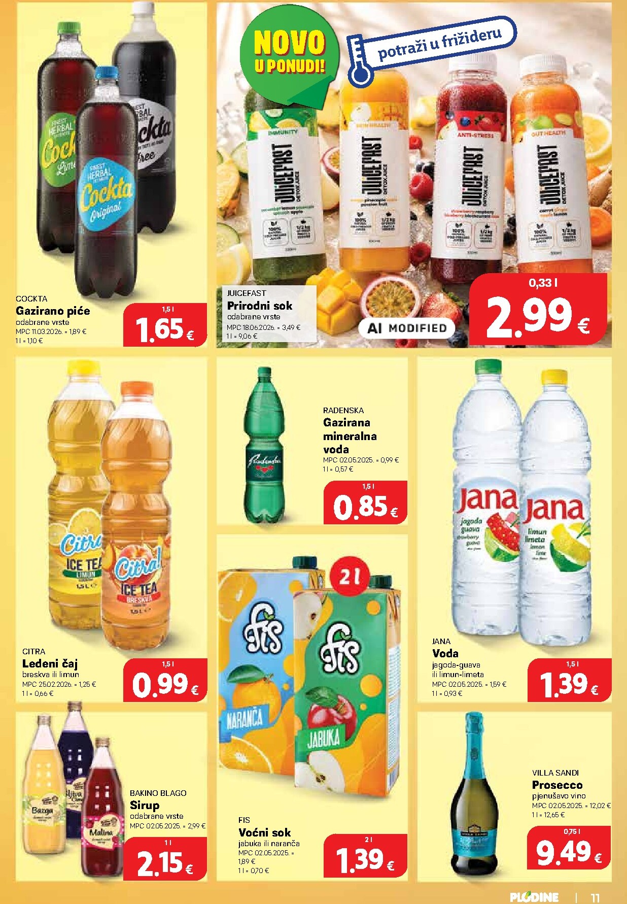 plodine - Novi Plodine katalog od četvrtka, 06.08.2026 do utorka, 11.08.2026 - page: 11