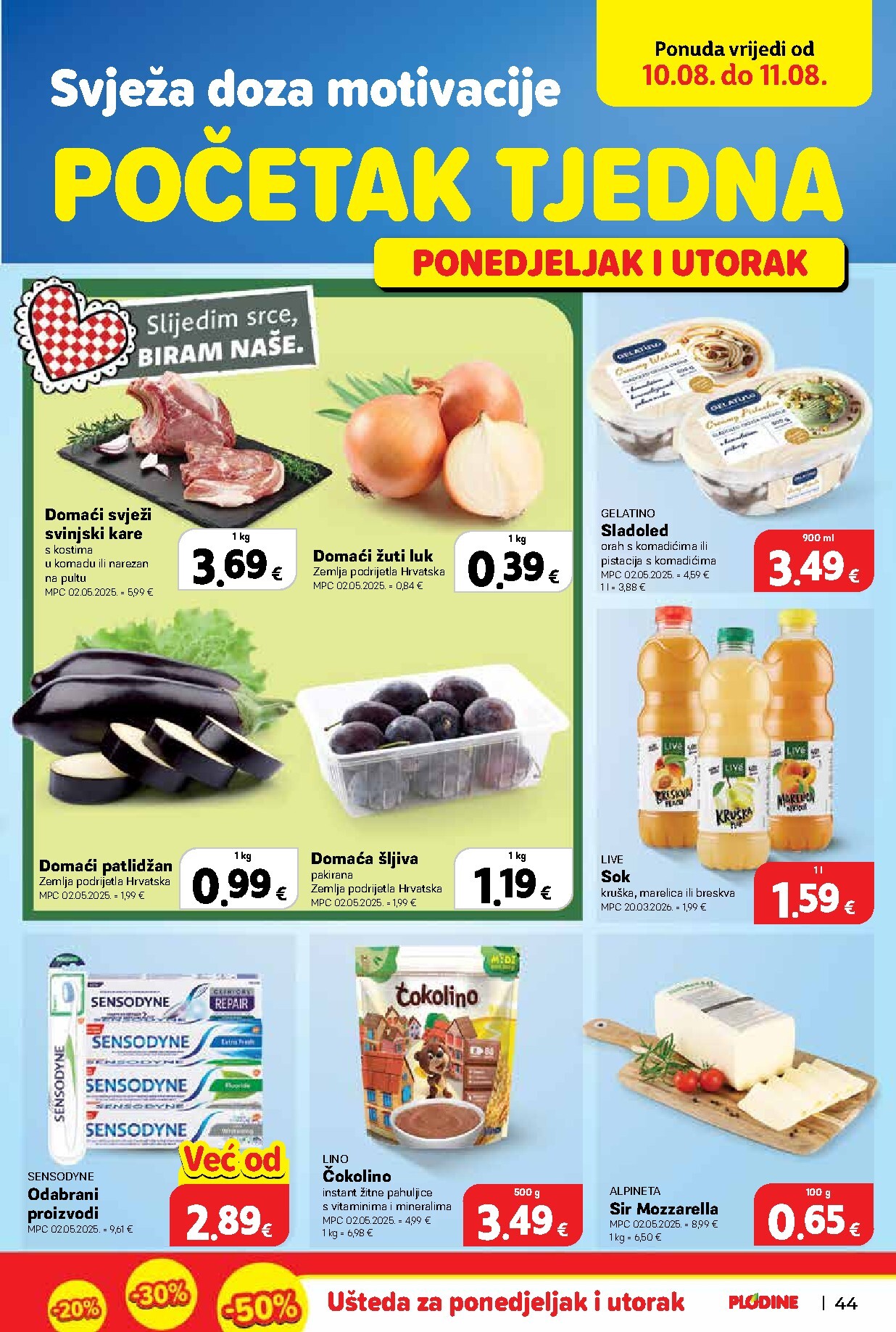 plodine - Aktualni katalog Plodine od četvrtka, 06.08.2026 do utorka, 11.08.2026 - page: 45
