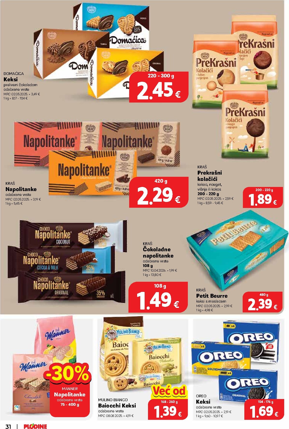 plodine - Aktualni katalog Plodine od četvrtka, 06.08.2026 do utorka, 11.08.2026 - page: 32