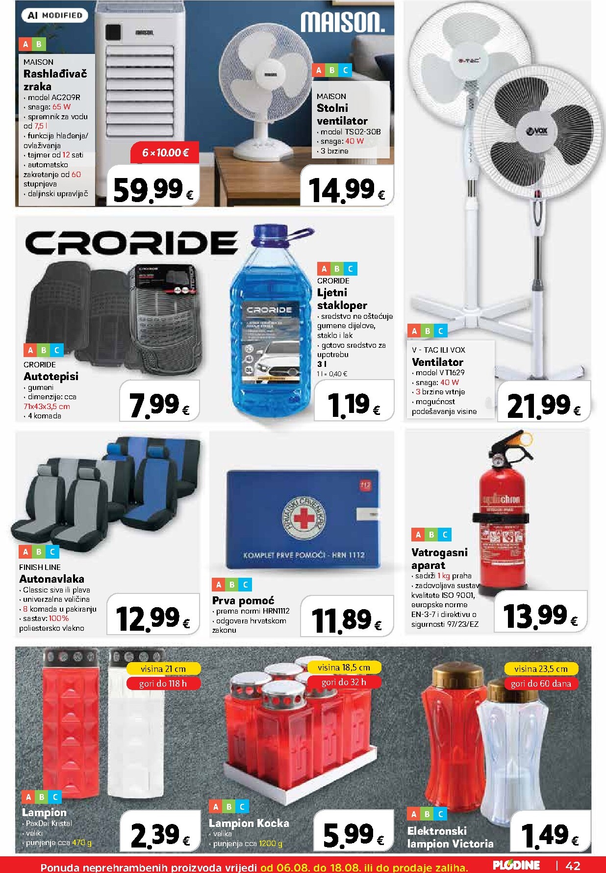 plodine - Aktualni katalog Plodine od četvrtka, 06.08.2026 do utorka, 11.08.2026 - page: 43