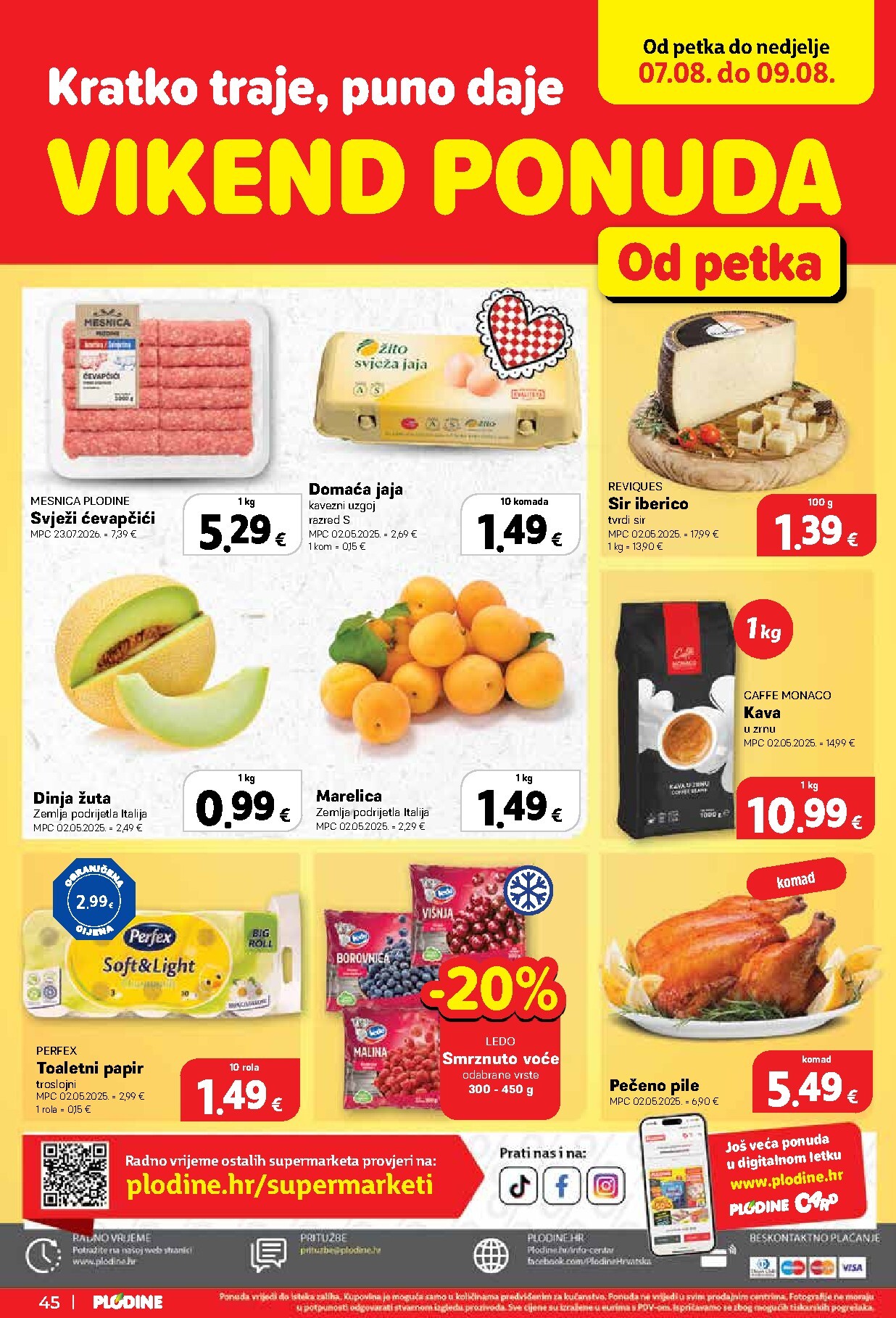 plodine - Aktualni katalog Plodine od četvrtka, 06.08.2026 do utorka, 11.08.2026 - page: 46