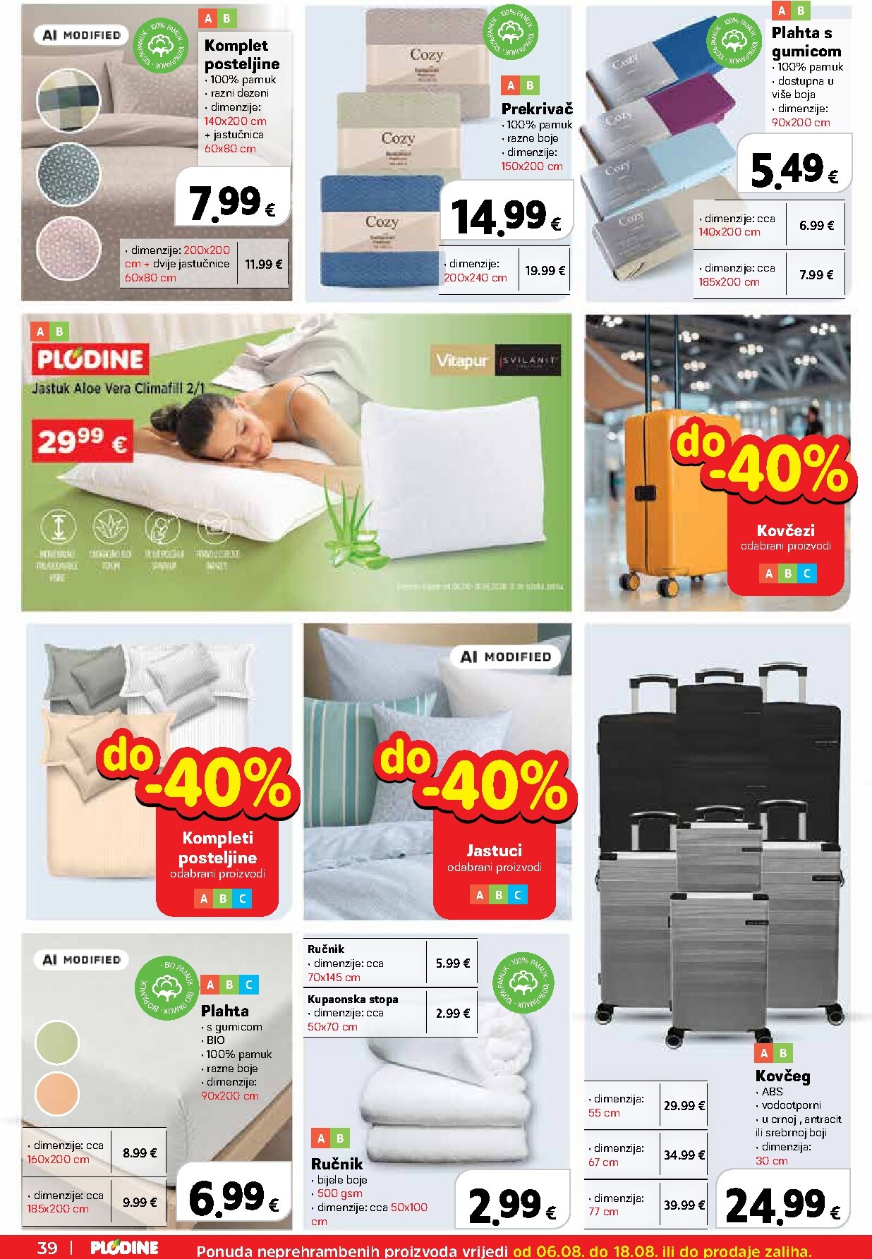 plodine - Aktualni katalog Plodine od četvrtka, 06.08.2026 do utorka, 11.08.2026 - page: 40