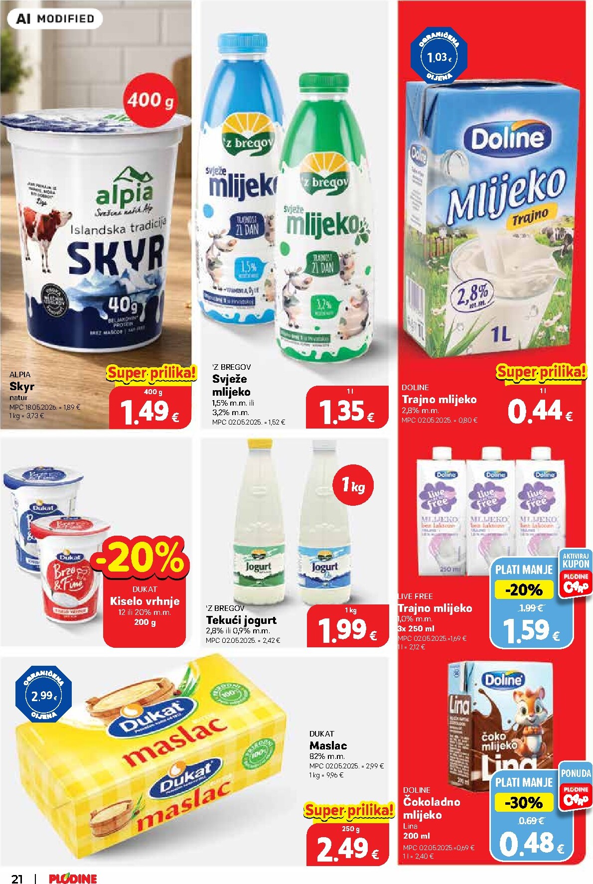 plodine - Aktualni katalog Plodine od četvrtka, 06.08.2026 do utorka, 11.08.2026 - page: 22