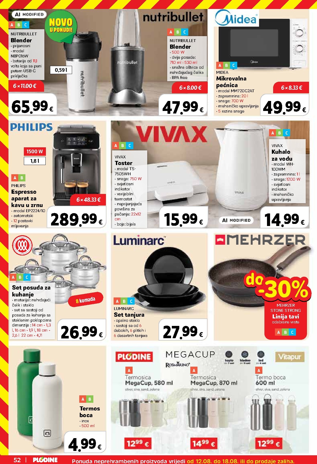 plodine - Aktualni katalog Plodine od srijede, 12.08.2026 do utorka, 18.08.2026 - page: 52