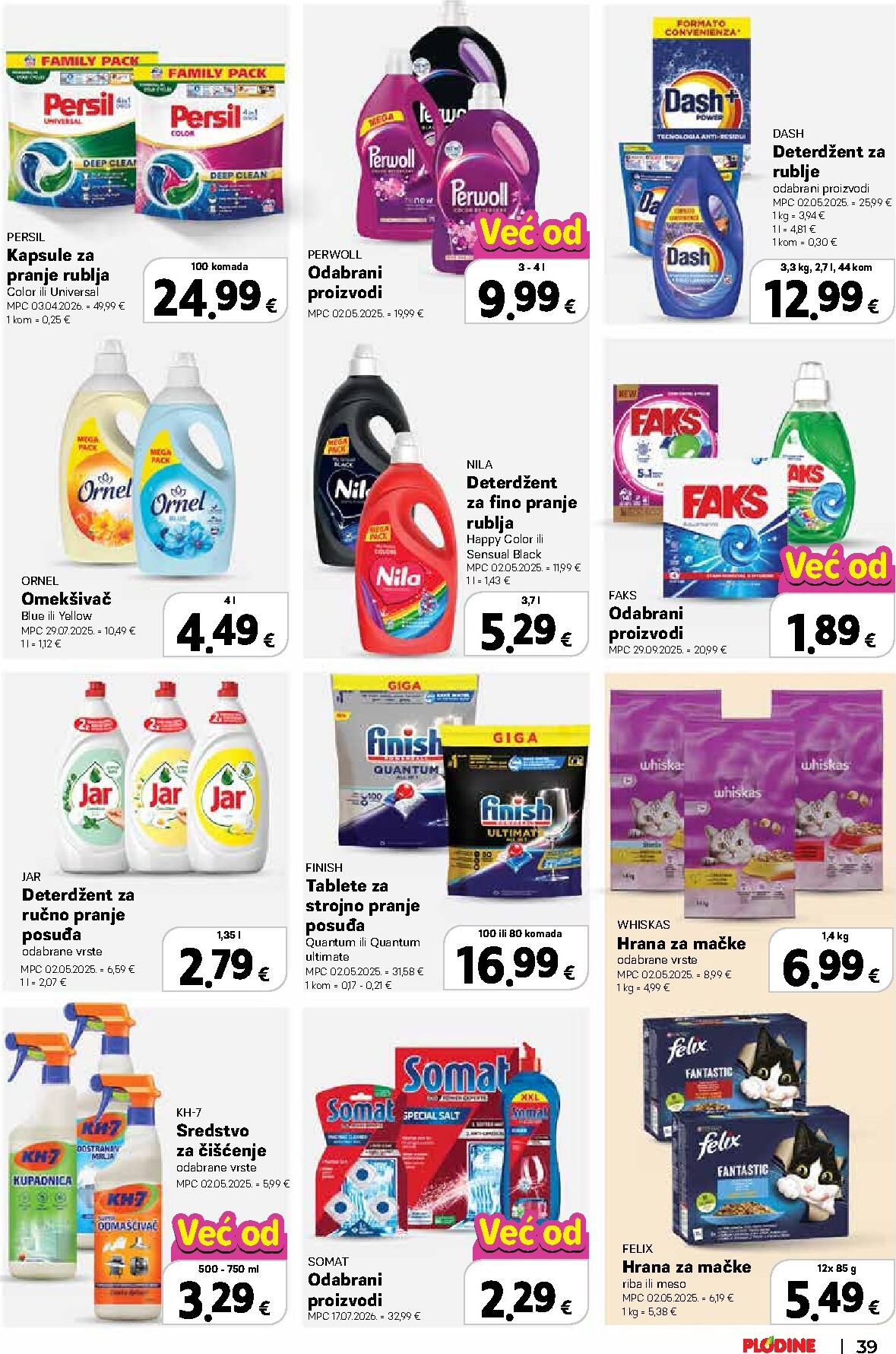 plodine - Aktualni katalog Plodine od srijede, 12.08.2026 do utorka, 18.08.2026 - page: 39