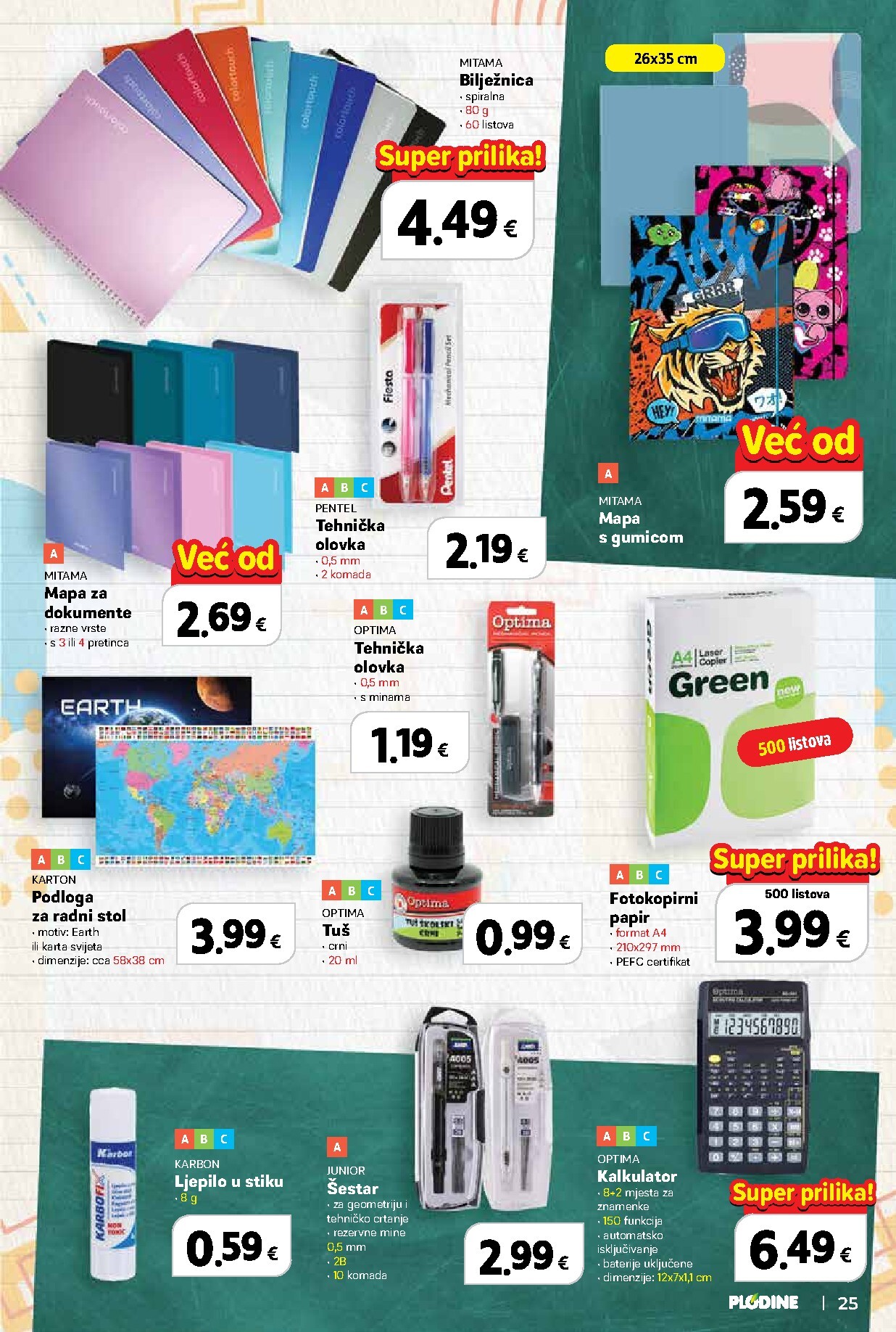 plodine - Aktualni katalog Plodine - Škola od četvrtka, 13.08.2026 do srijede, 23.09.2026 - page: 25