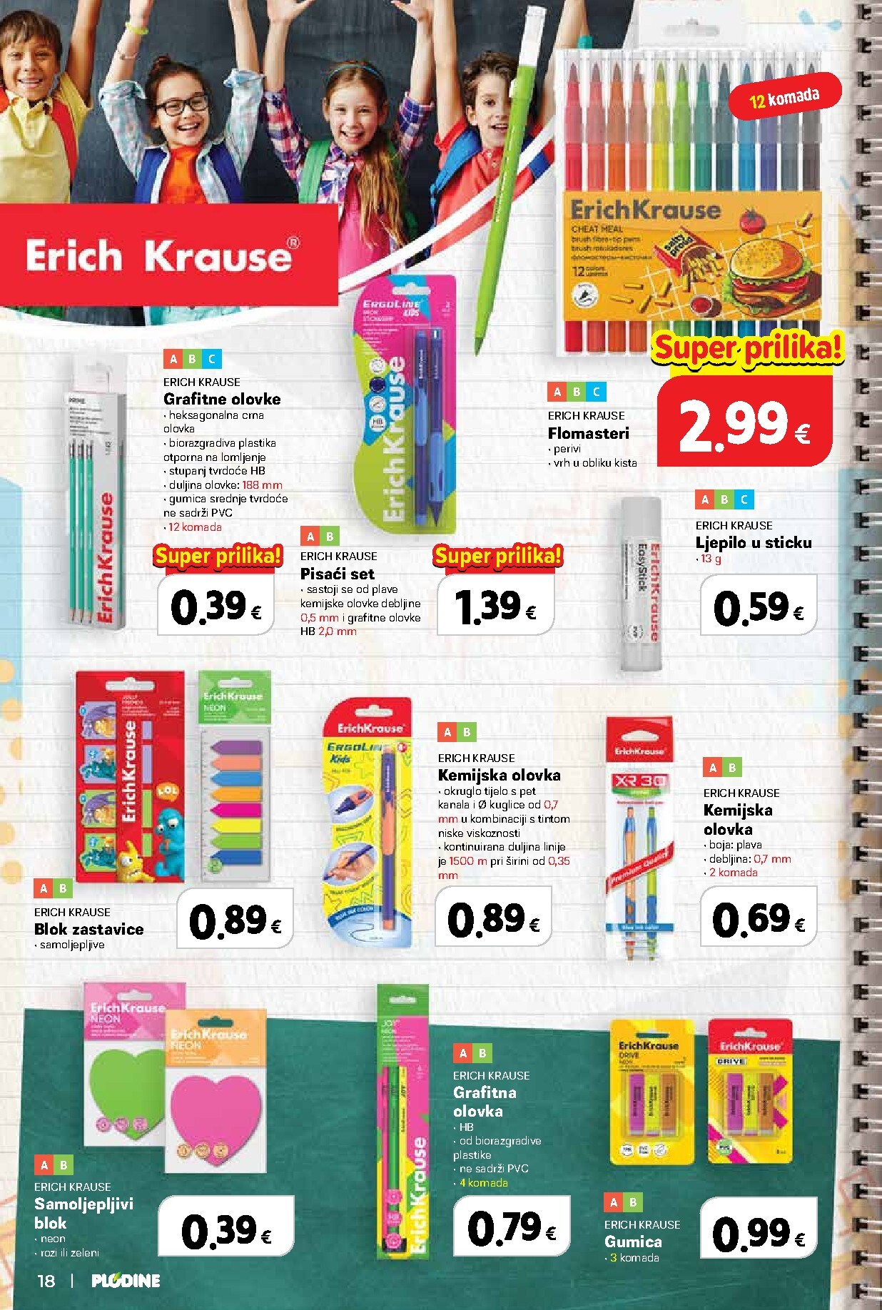 plodine - Aktualni katalog Plodine - Škola od četvrtka, 13.08.2026 do srijede, 23.09.2026 - page: 18