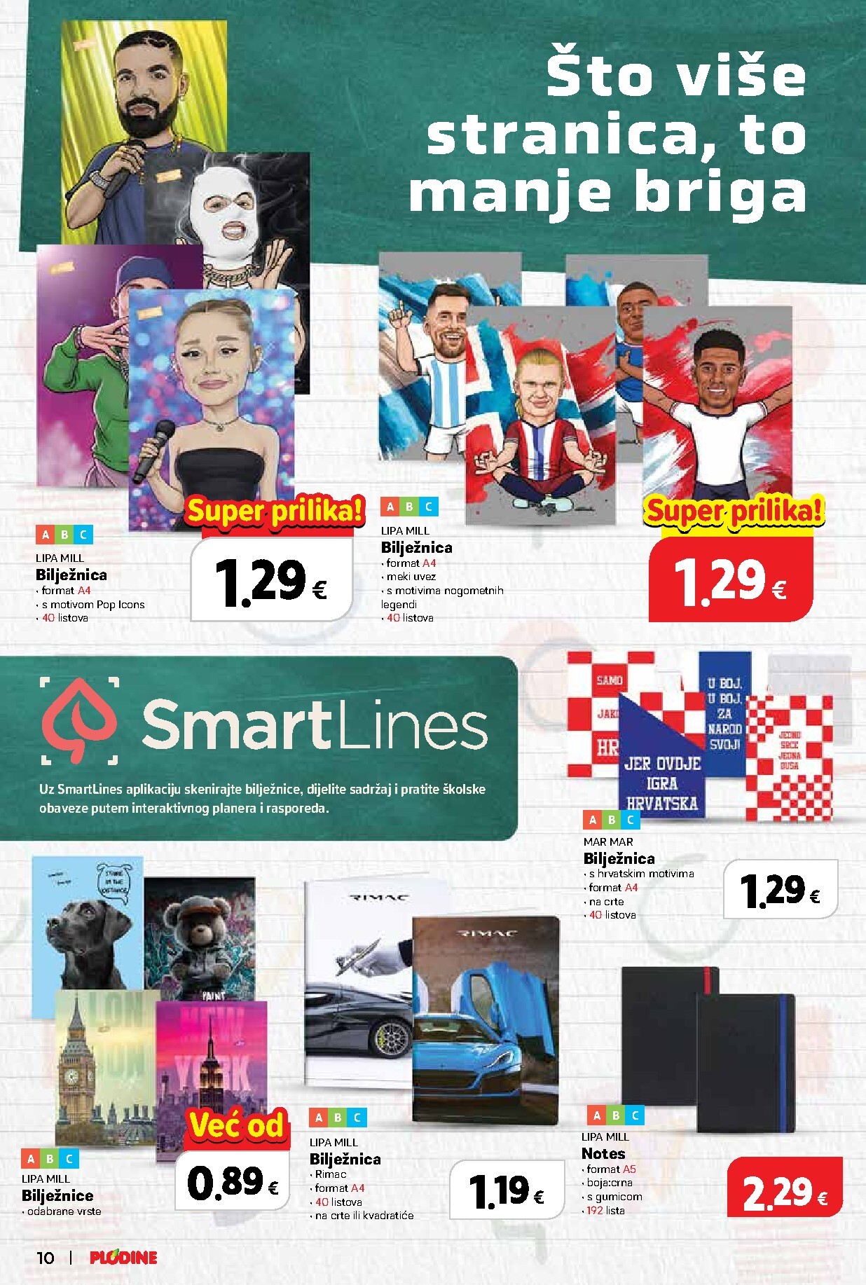 plodine - Aktualni katalog Plodine - Škola od četvrtka, 13.08.2026 do srijede, 23.09.2026 - page: 10