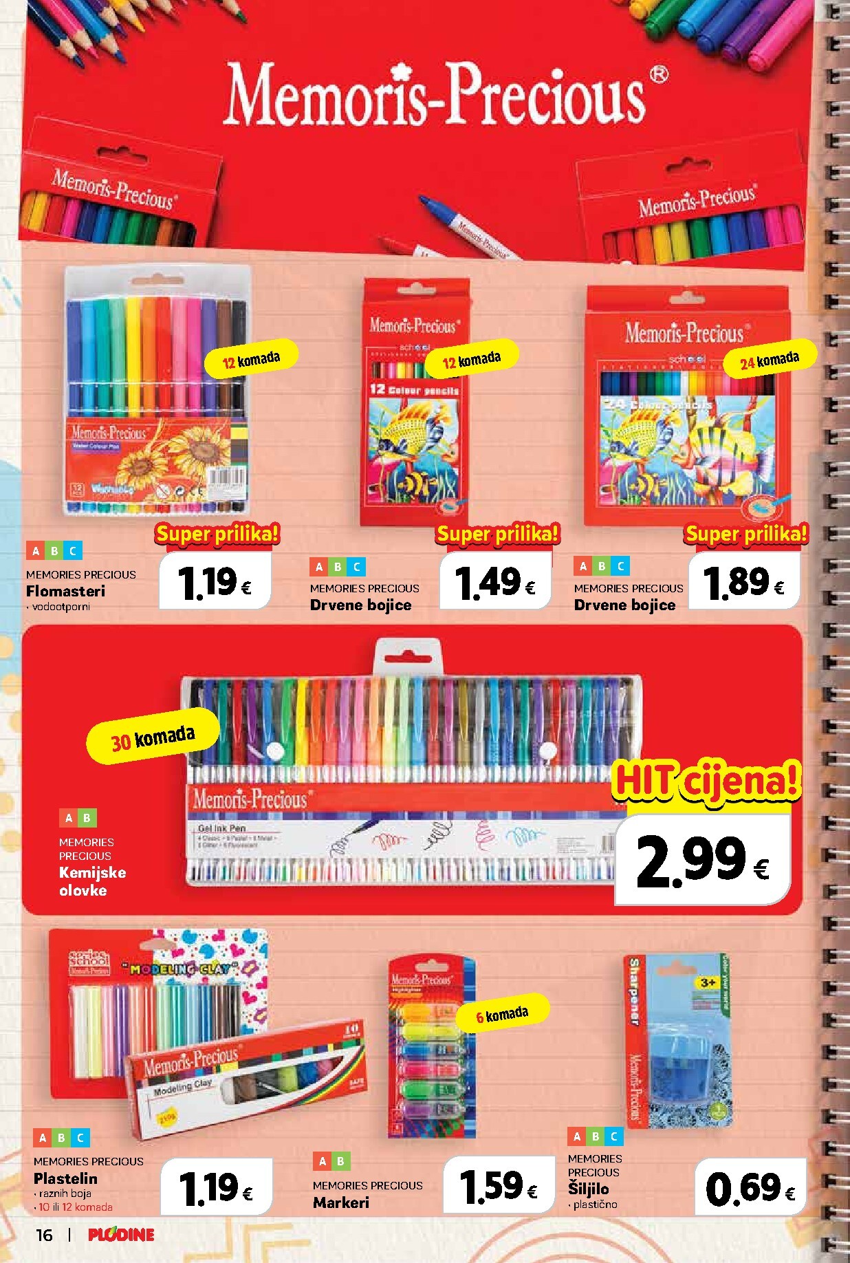 plodine - Aktualni katalog Plodine - Škola od četvrtka, 13.08.2026 do srijede, 23.09.2026 - page: 16