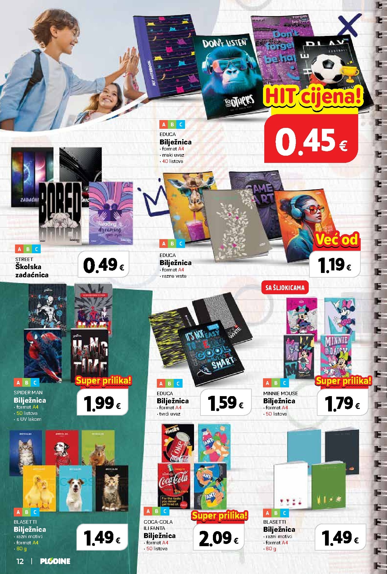 plodine - Aktualni katalog Plodine - Škola od četvrtka, 13.08.2026 do srijede, 23.09.2026 - page: 12