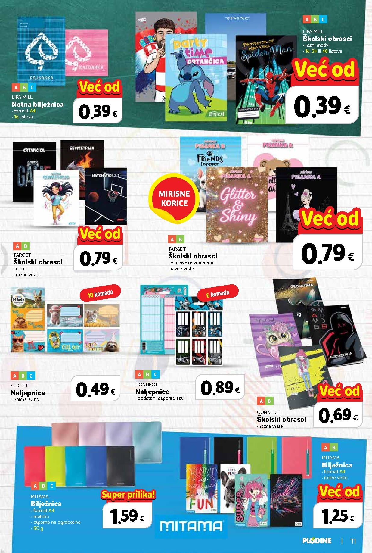 plodine - Aktualni katalog Plodine - Škola od četvrtka, 13.08.2026 do srijede, 23.09.2026 - page: 11
