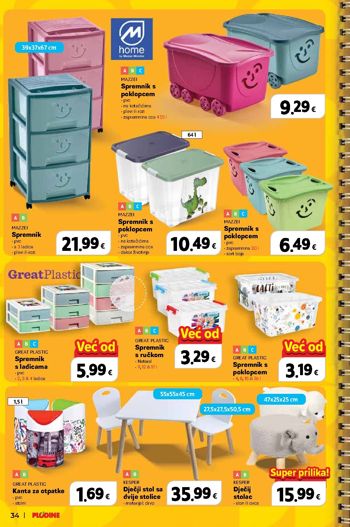 plodine - Aktualni katalog Plodine - Škola od četvrtka, 13.08.2026 do srijede, 23.09.2026 - page: 34